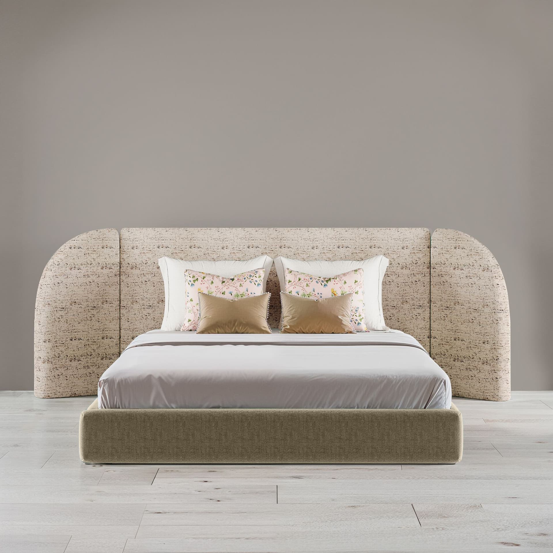 Marianna Piccolo
LUNA X GAIA
Upholstered fabric double bed
