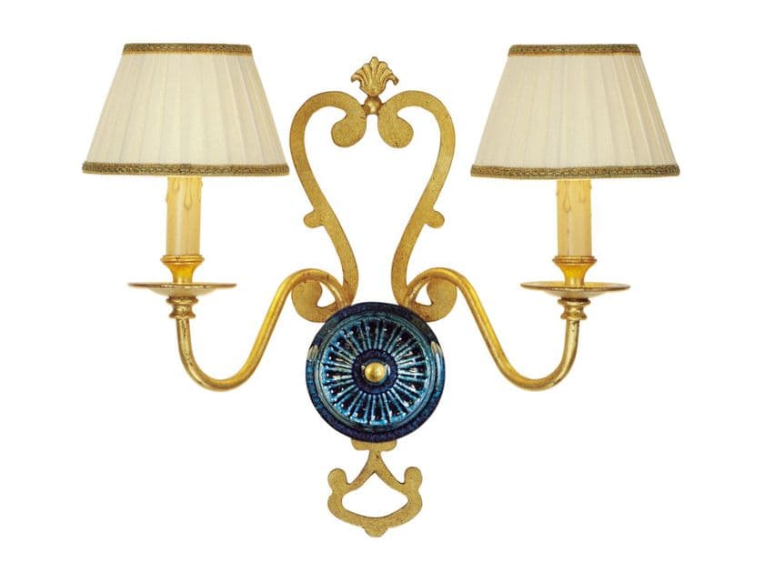 MARIONI
RITZ
Brass wall lamp