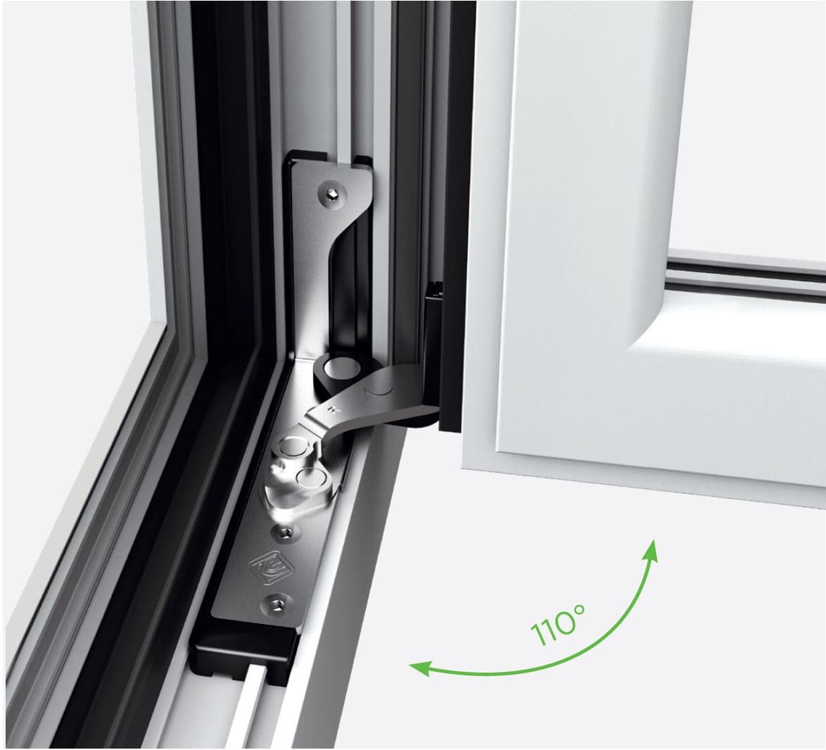 MASTER ITALY
WEEN HIDE 110
Concealed window hinge
