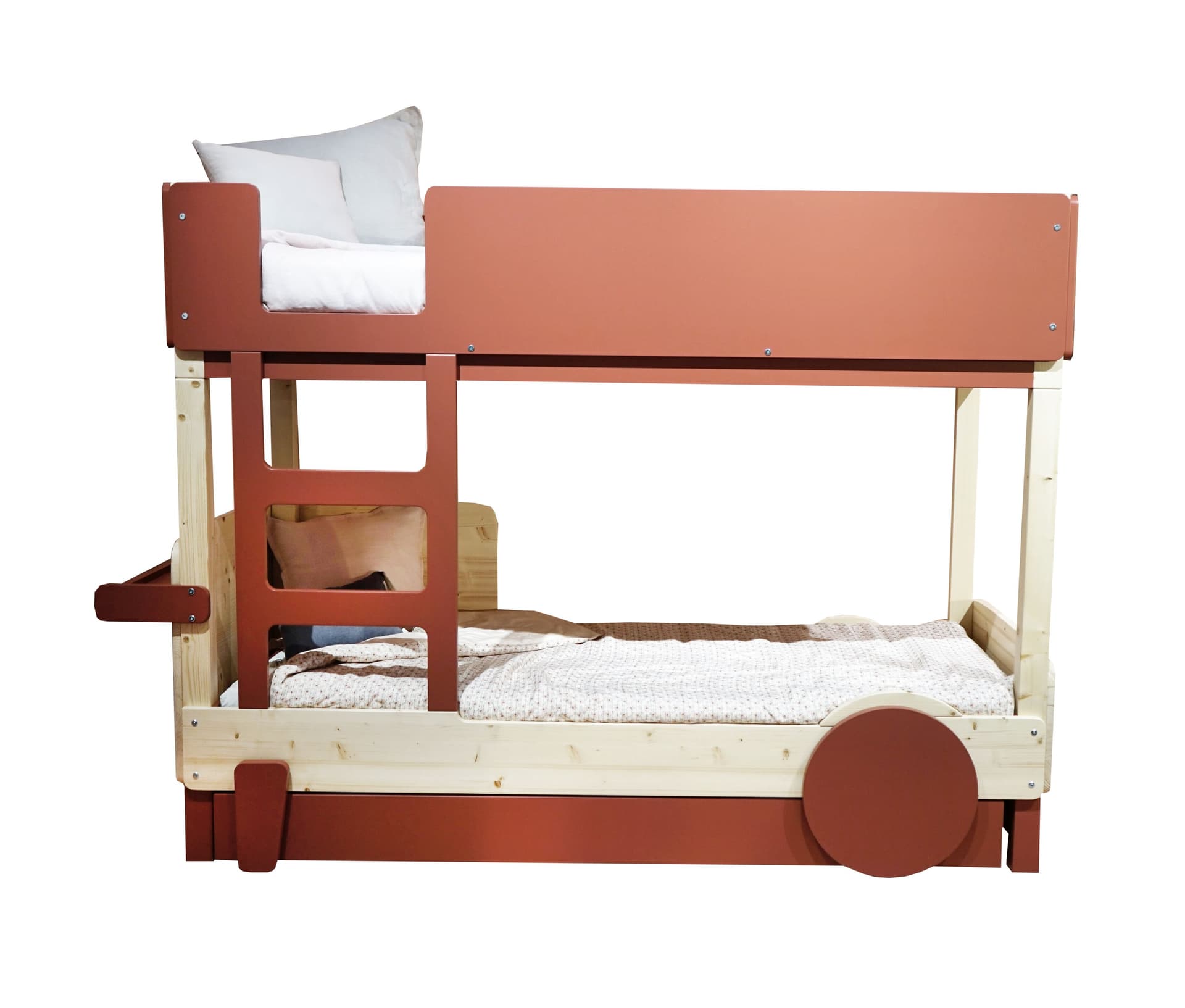 Mathy by Bols
DISCOVERY
Wooden Kids bunk bed with pull-out bed