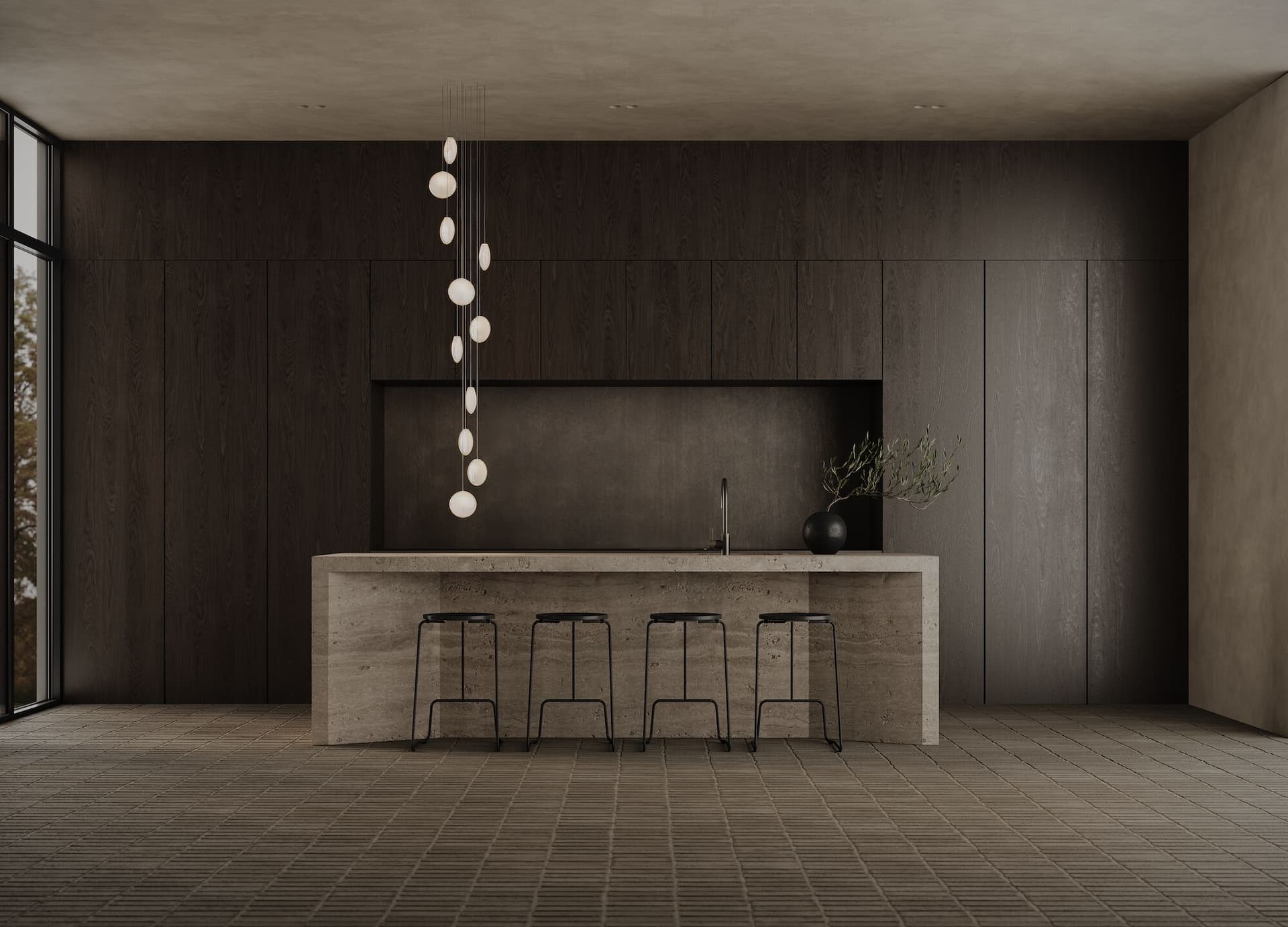 Matthew McCormick
OVA
Glass pendant lamp