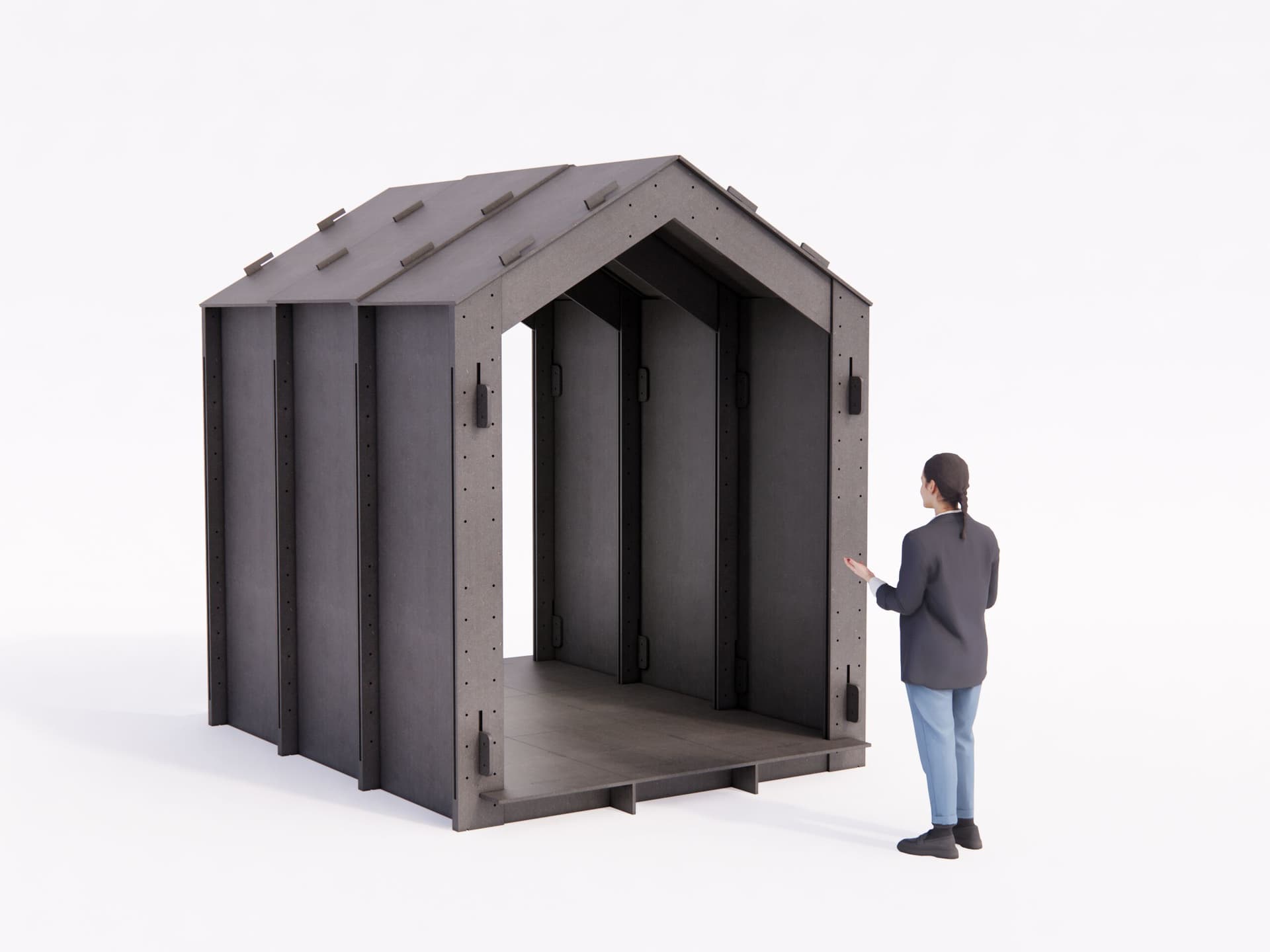 MaxForm
PORTABLE HOUSE CSTM005
Garden shed