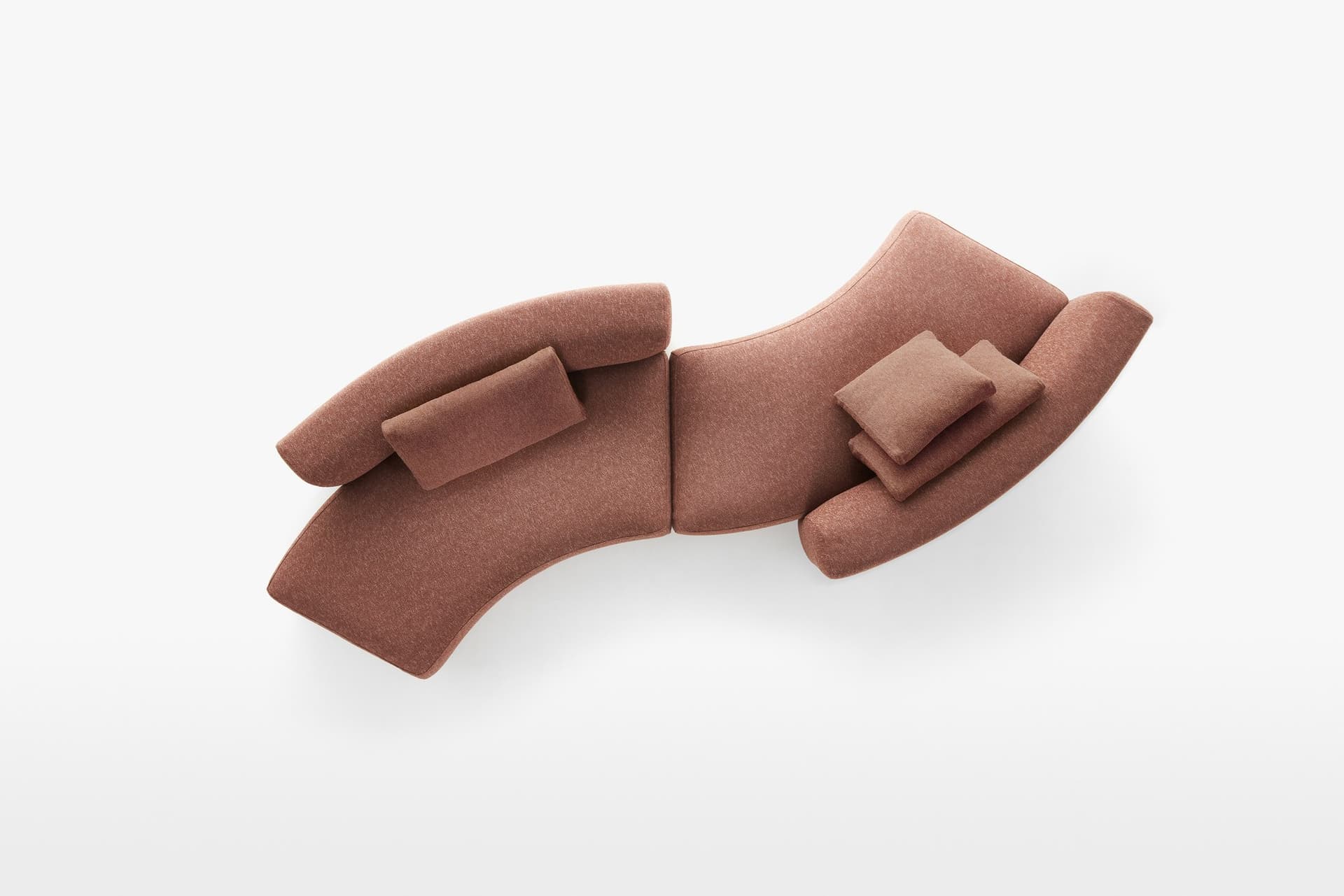 mdf italia
COSY CURVE
Modular curved fabric sofa