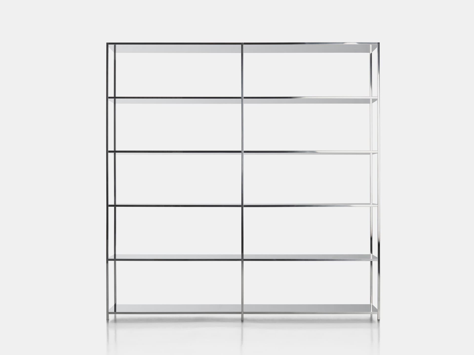 MINIMA 30 YEARS COLLECTION - Секционный перегородка алюминиевая книжная полка