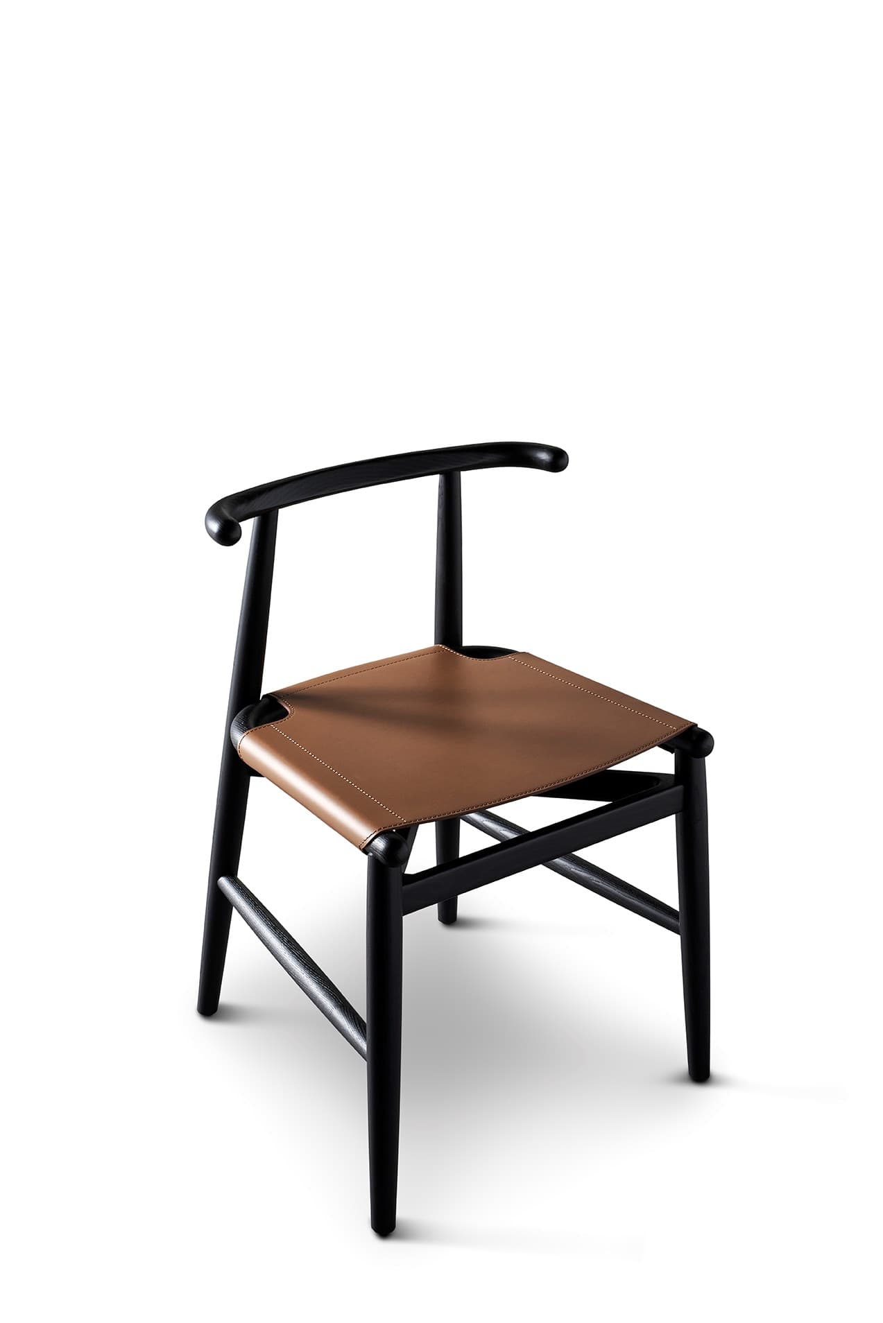Meridiani
EMILIA KUOIO
Open back tanned leather chair