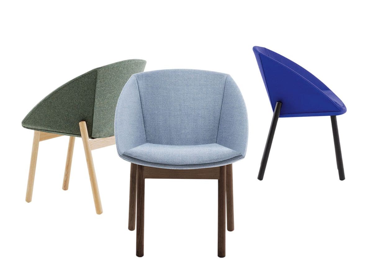Milani
HIBI SOFT
Fabric easy chair with armrests