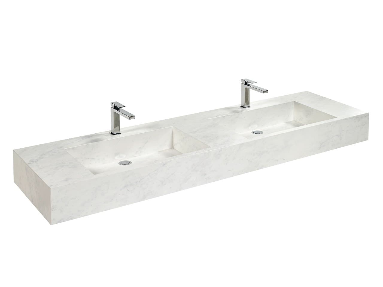 MIMIC
ALLURE
Wall-mounted laminated stoneware washbasin