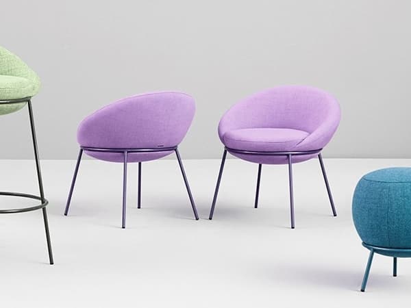 Missana
NEST
Fabric chair with armrests