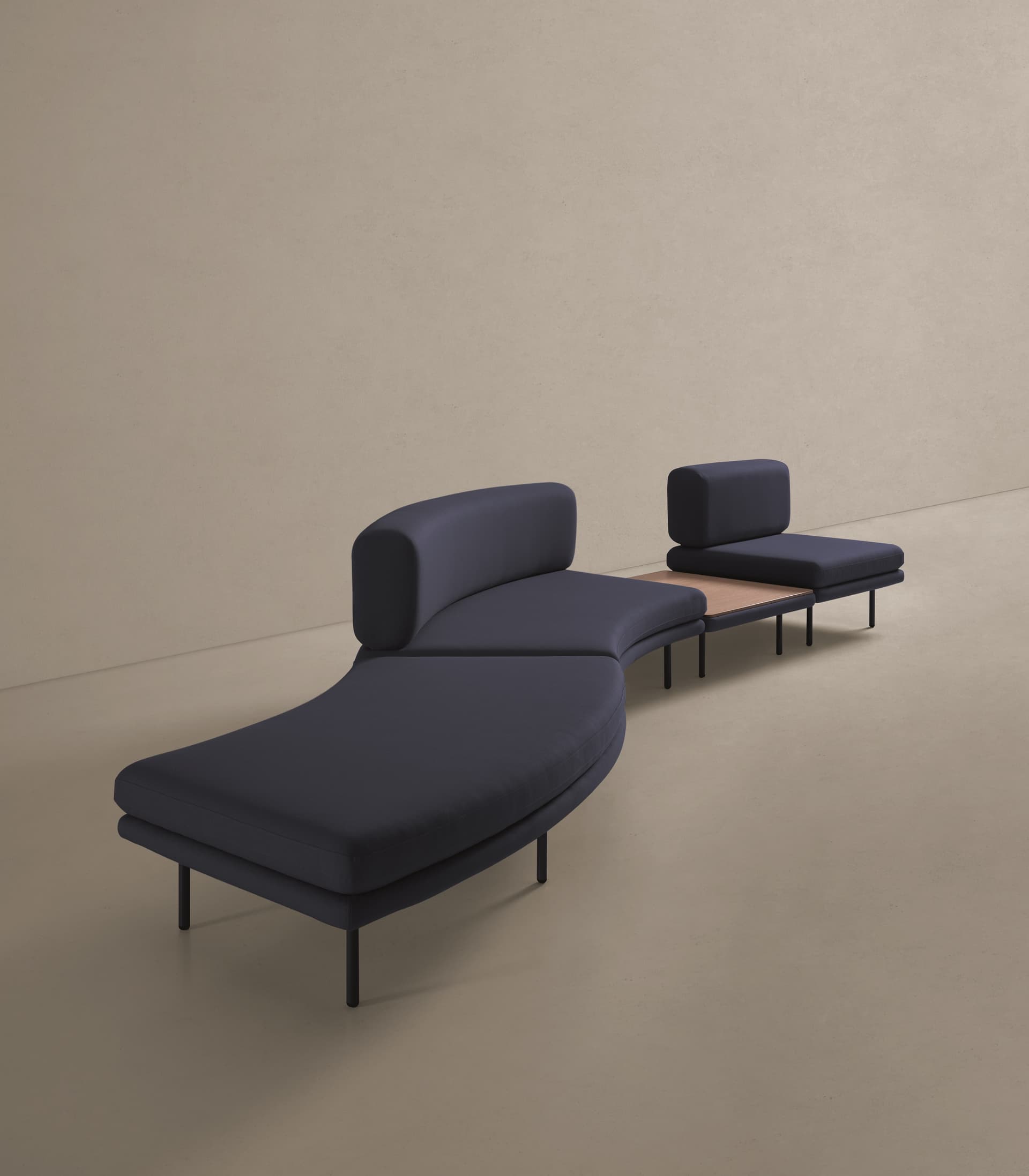 Mobboli
TRACK
Modular fabric sofa