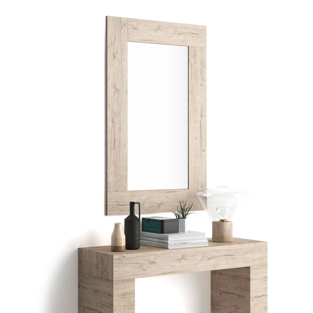 Mobili Fiver
EVOLUTION
Rectangular wooden framed wall-mounted mirror
