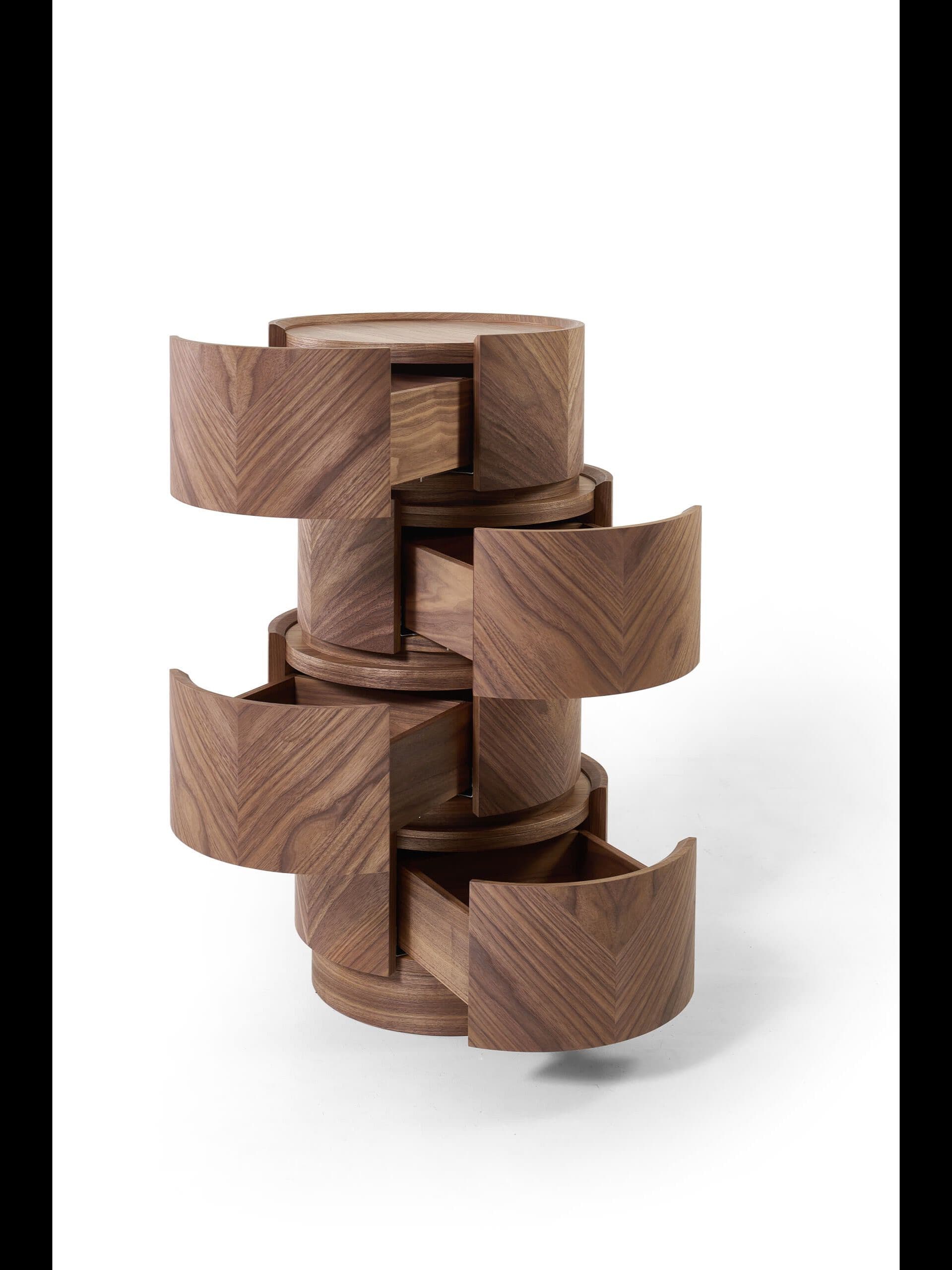 Modesign
HARIBO
Vertical Canaletto walnut chest of drawers