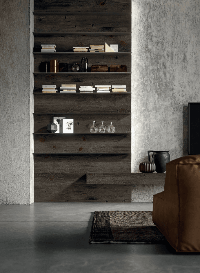 MODULNOVA
BOISERIE
Fir boiserie with integrated lighting