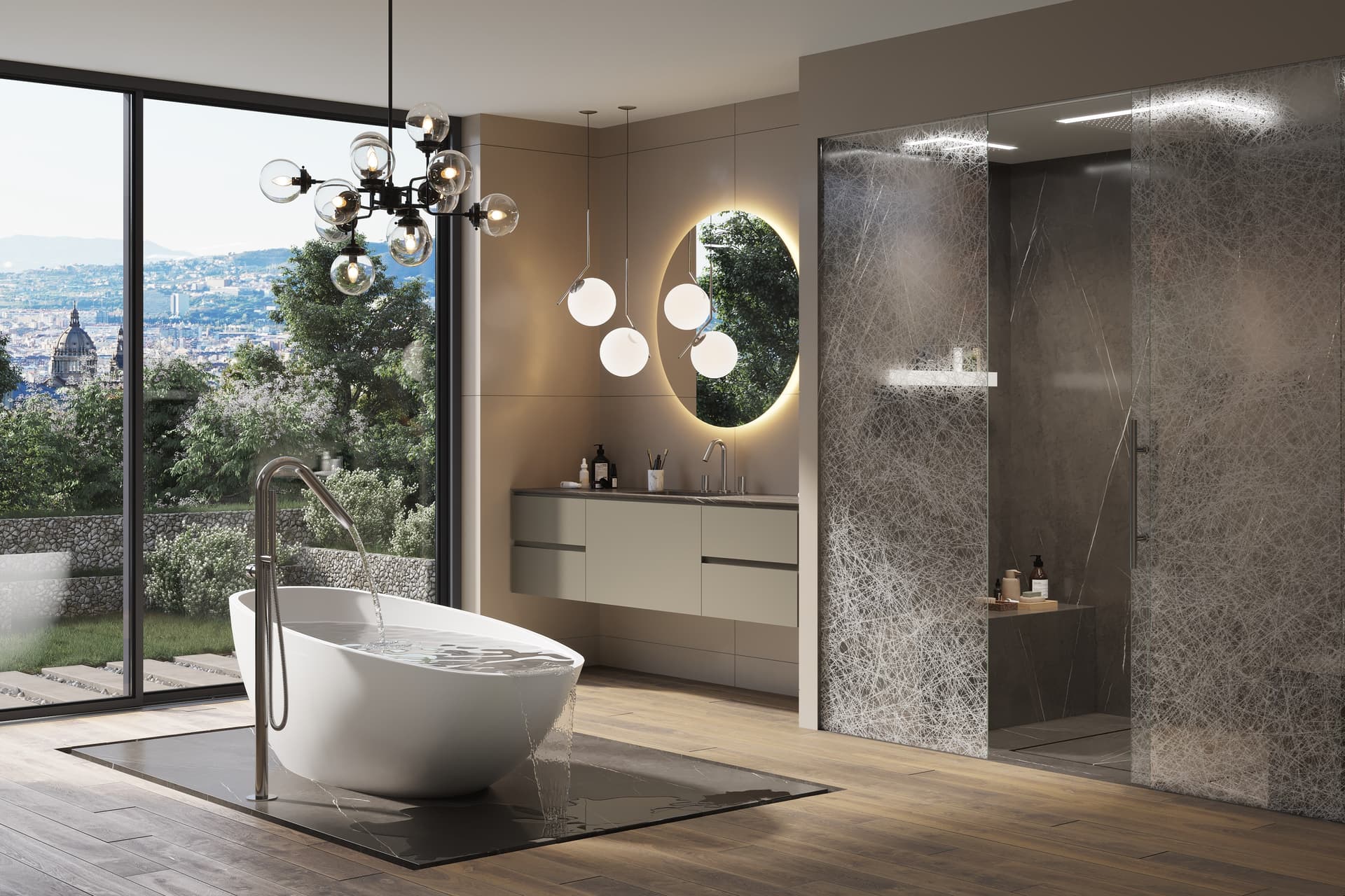MOMA Design
RUBY INFINITY
Freestanding oval bathtub