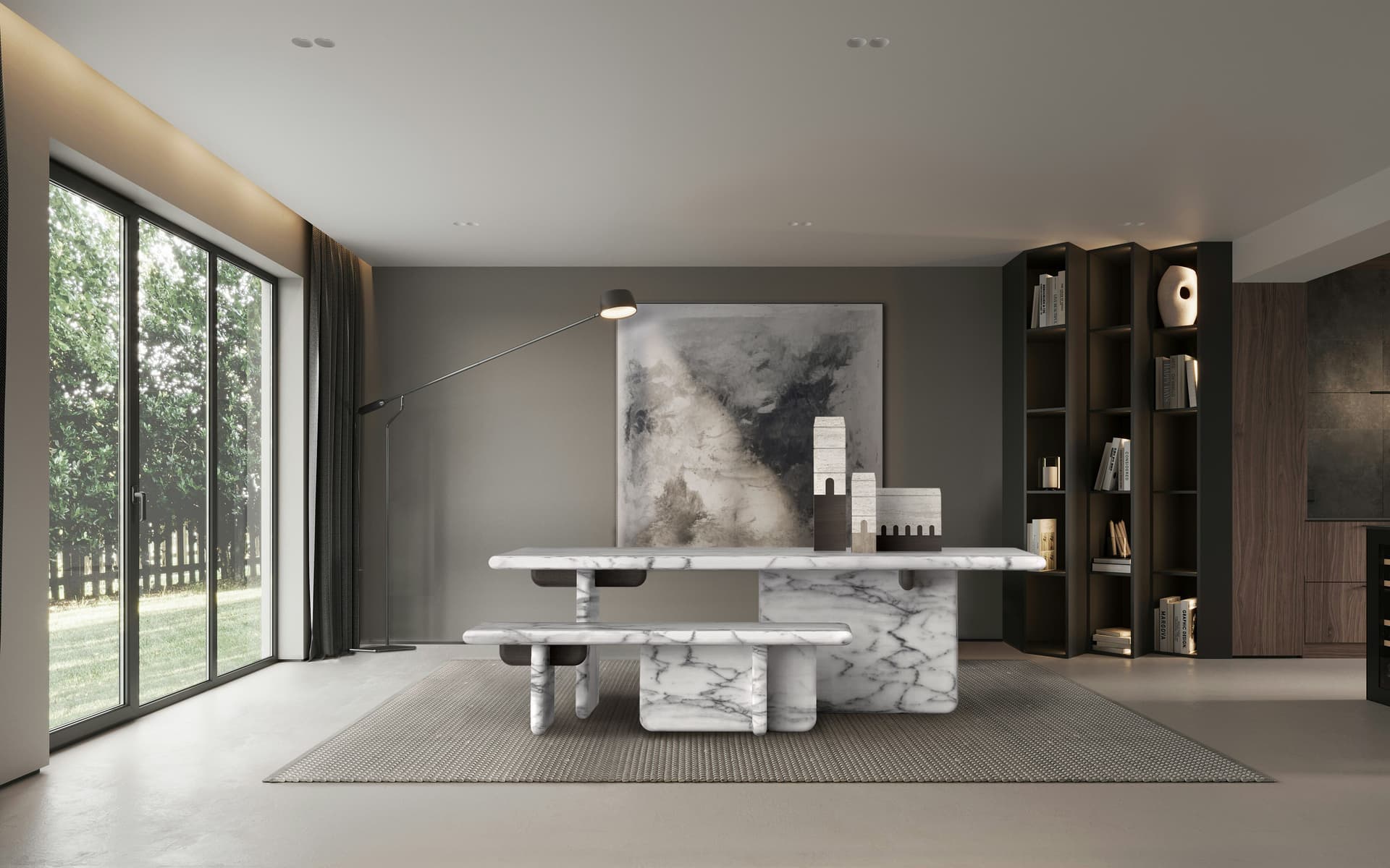 Monitillo1980
VILLE
Rectangular marble table