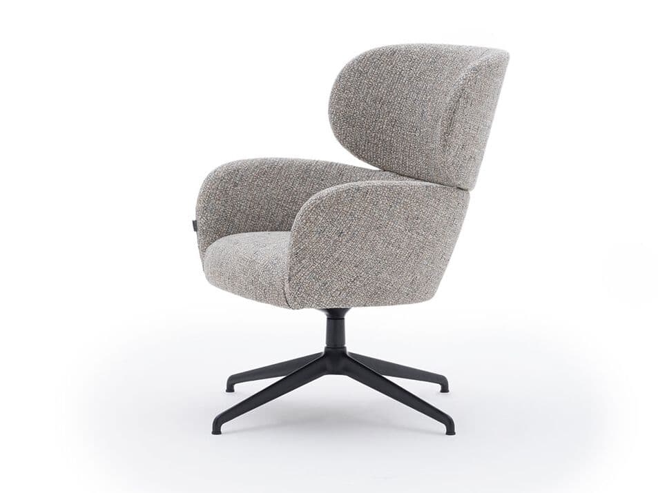 Montbel
SOFIA 5645
Fabric office chair with armrests with 4-spoke base