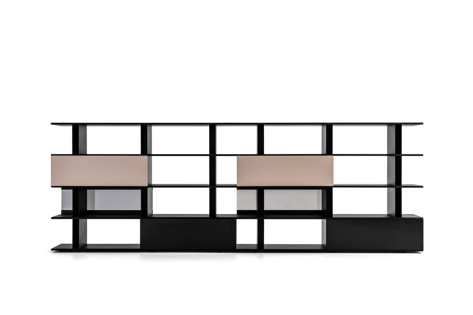 Moroso
FRAME-SHIFT
Open sectional wood veneer bookcase