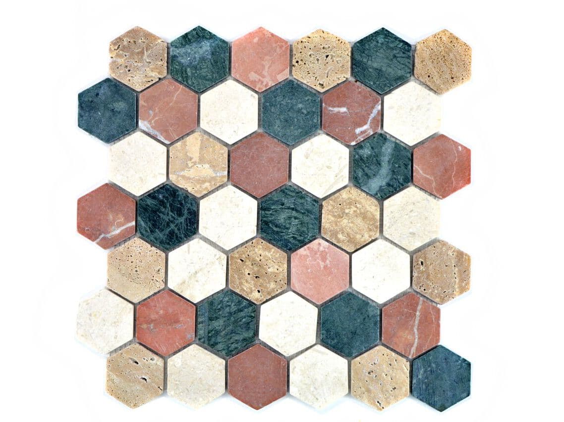 Mosaix
MARMO - 5690821
Multicolor marble mosaic