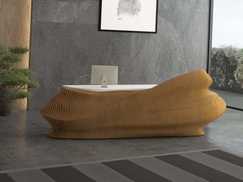 MYWOODREAM
LEON
Plywood reception desk