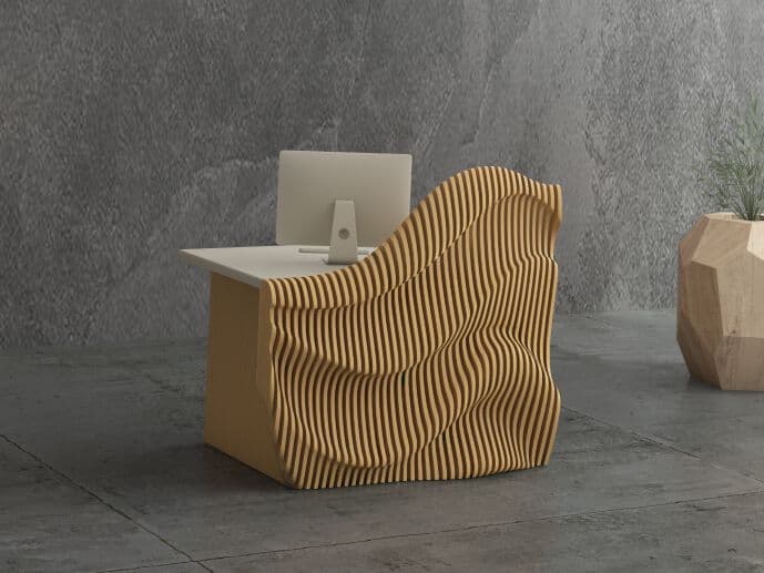 MYWOODREAM
OMNIS
Plywood reception desk