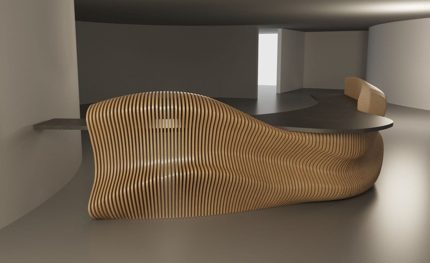 MYWOODREAM
SILVY
Plywood reception desk