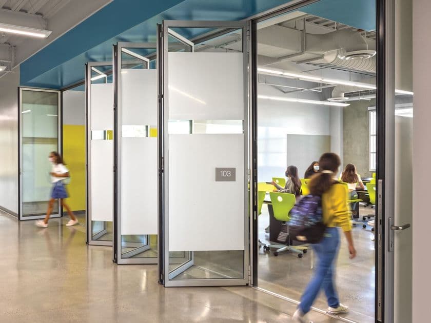 NanaWall
NW Acoustical 645
Aluminum Framed Folding Glass Wall for Interior Acoustical Separation