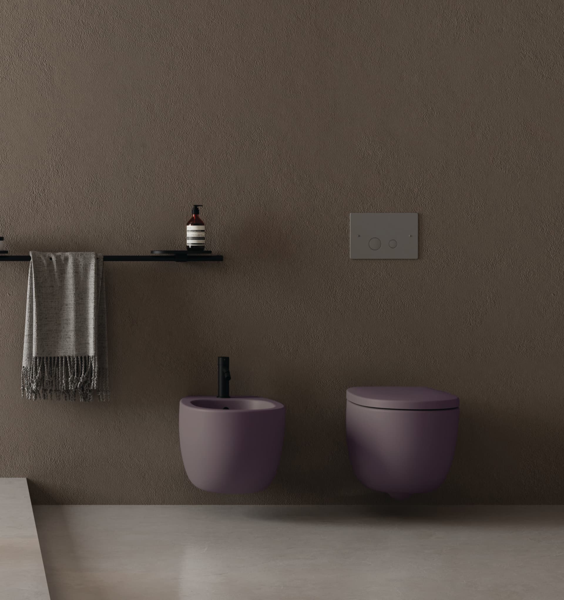 Nic
MILK
Wall-hung ceramic bidet