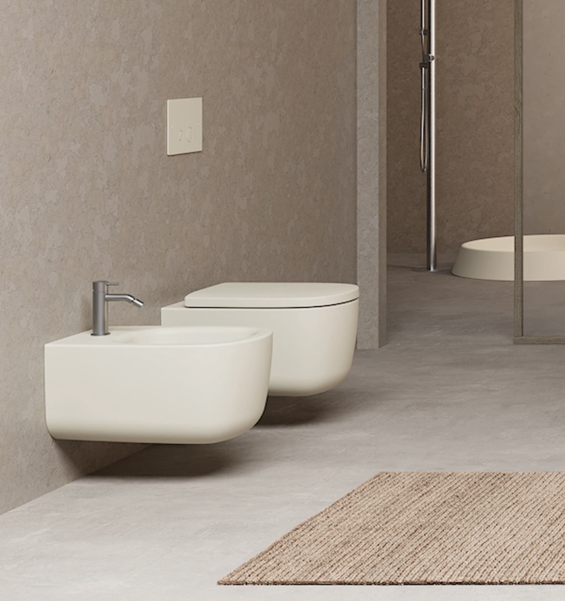 Nic
OVVIO
Wall-hung ceramic bidet