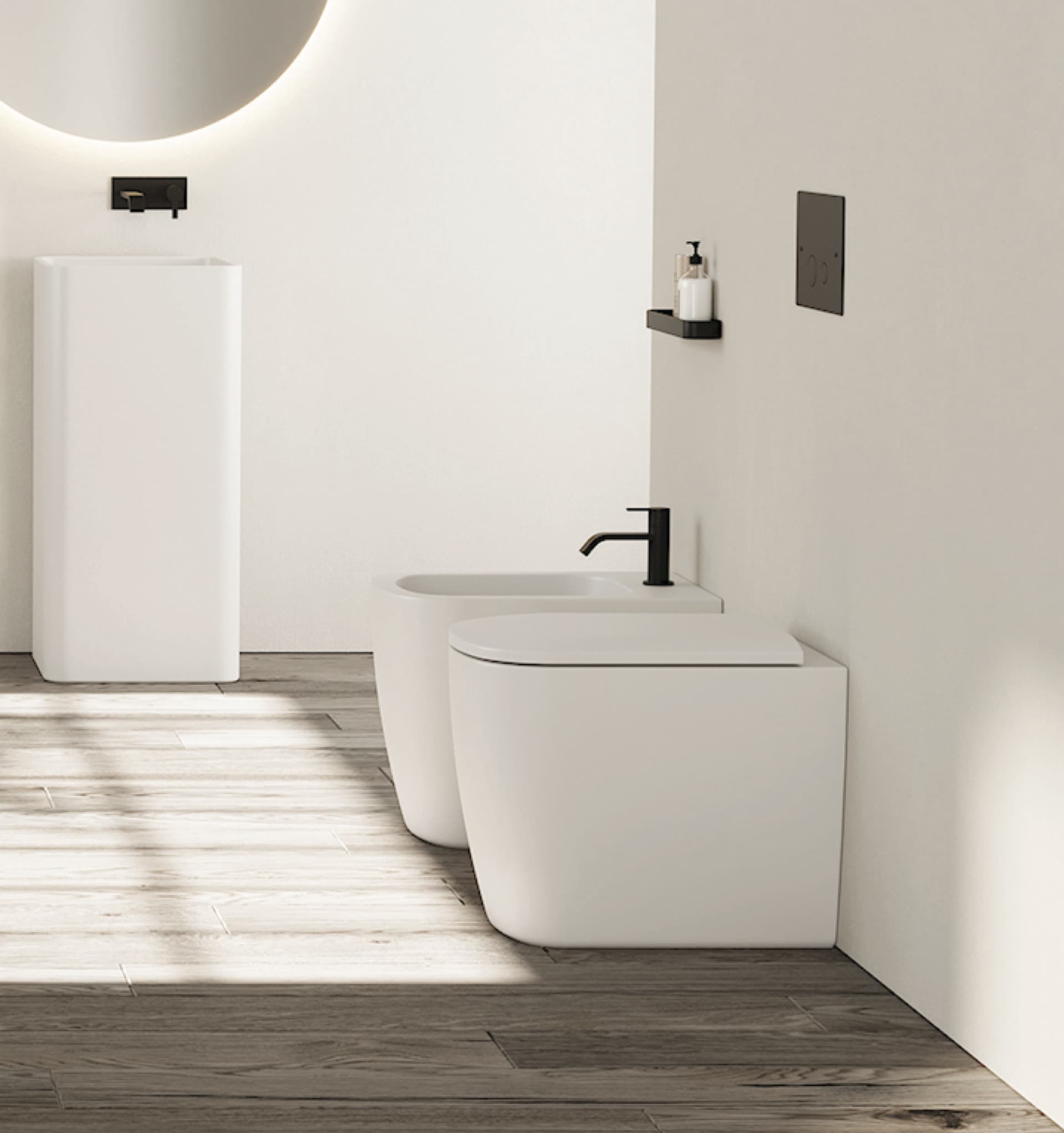 Nic
SEMPLICE
Floor mounted ceramic bidet
