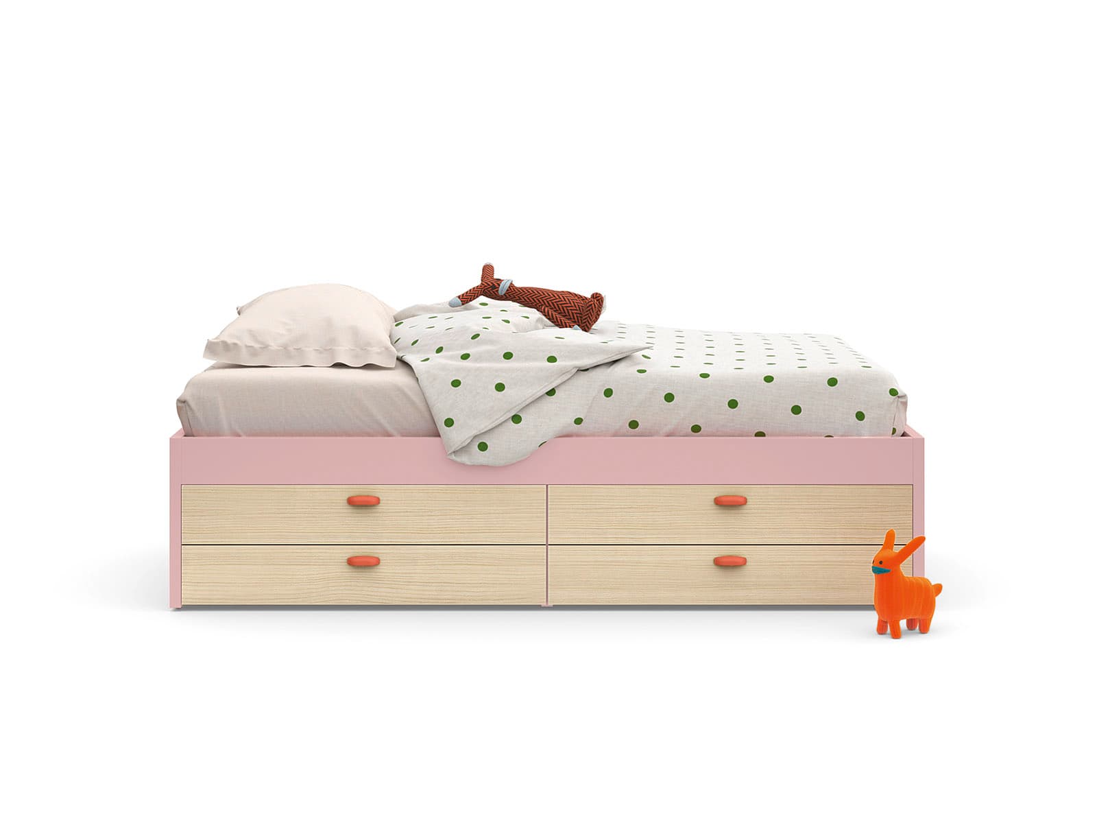 Nidi
Equipped platform bed
Equipped bed