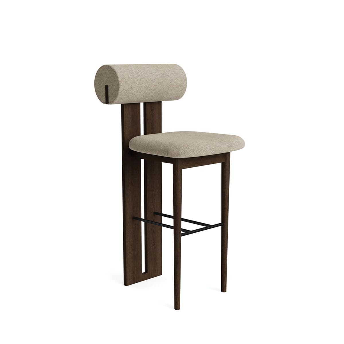NORR11
HIPPO
Stool in fabric and oak