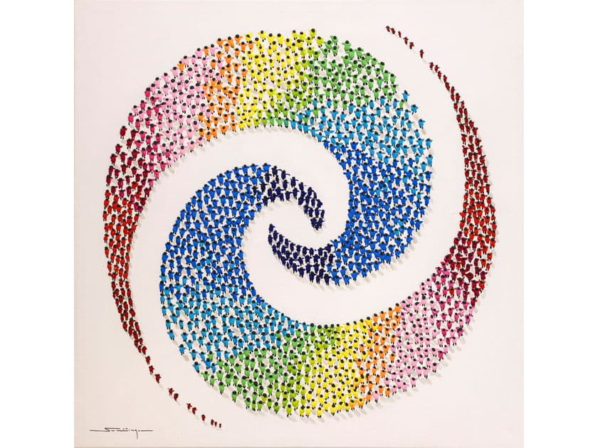 SPIRAL II - Картина на холсте