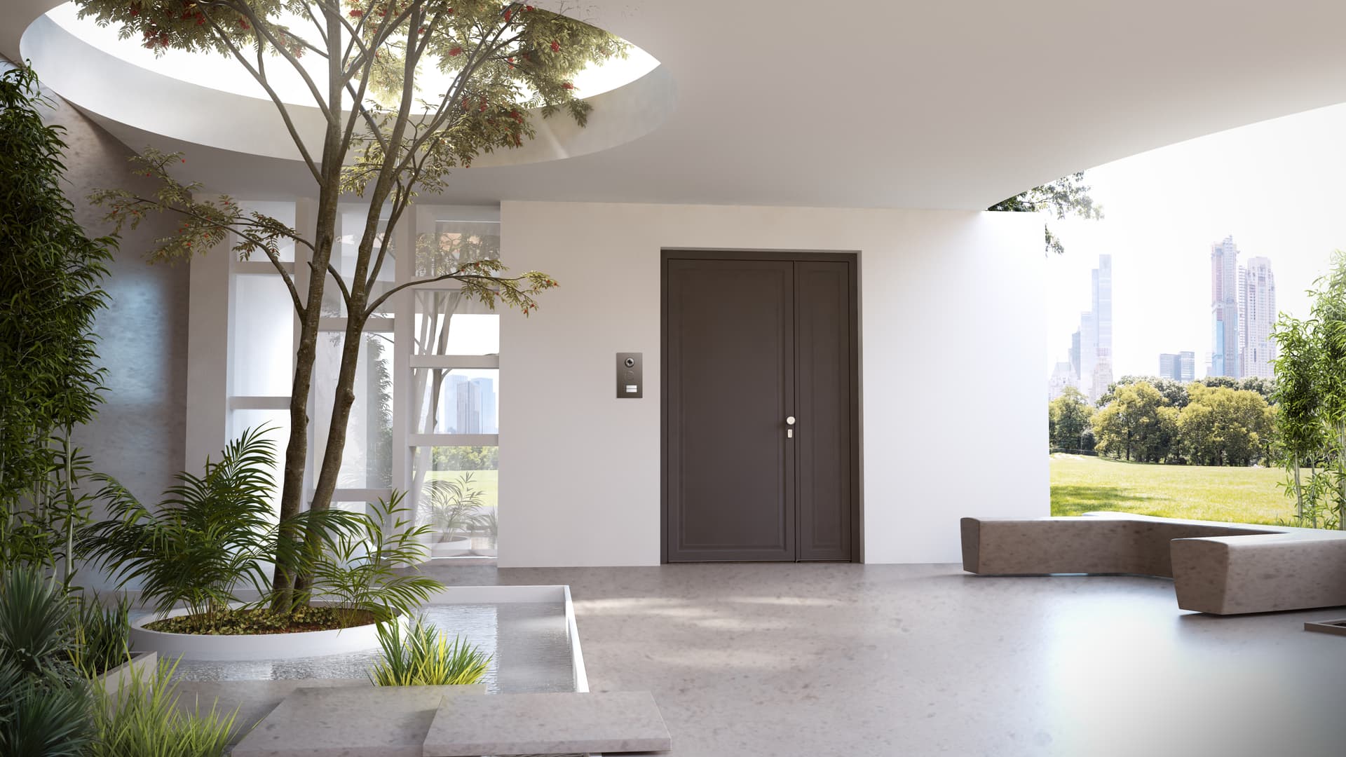NURITH
IMPERO
Aluminium entry door