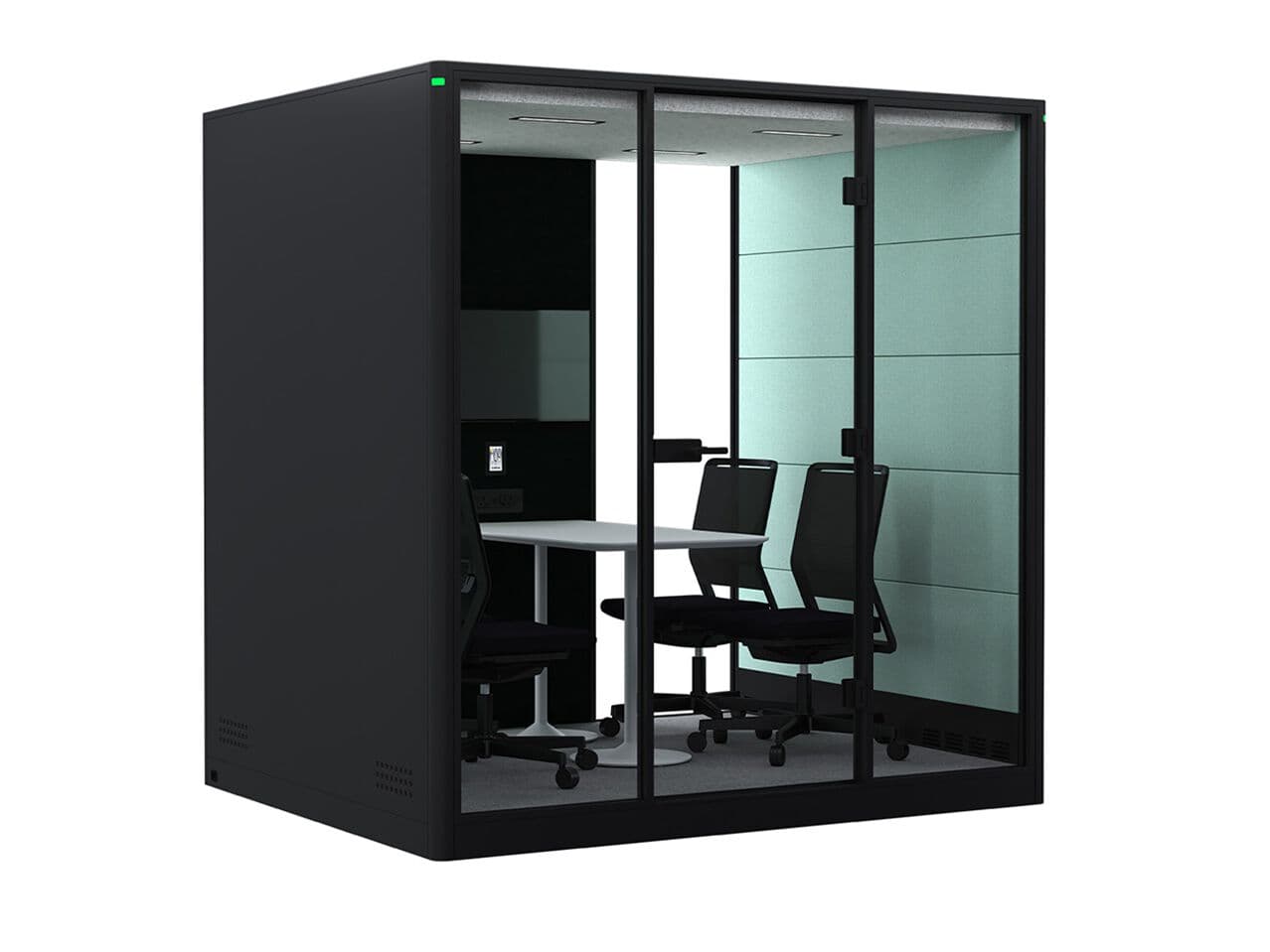 NURUS
CALMA XLARGE
Multi-person multimedia acoustic office pod