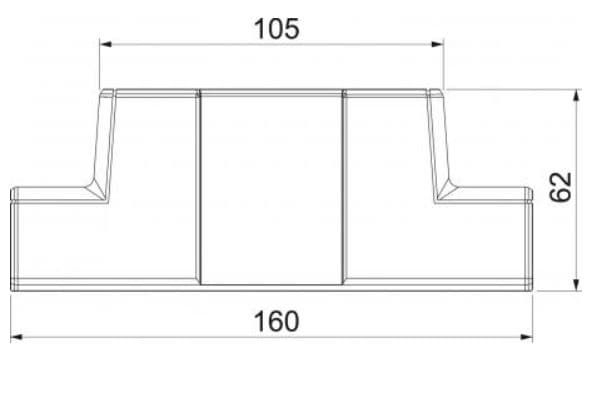 OBO Bettermann
6113103
Plastic T-connector adapter