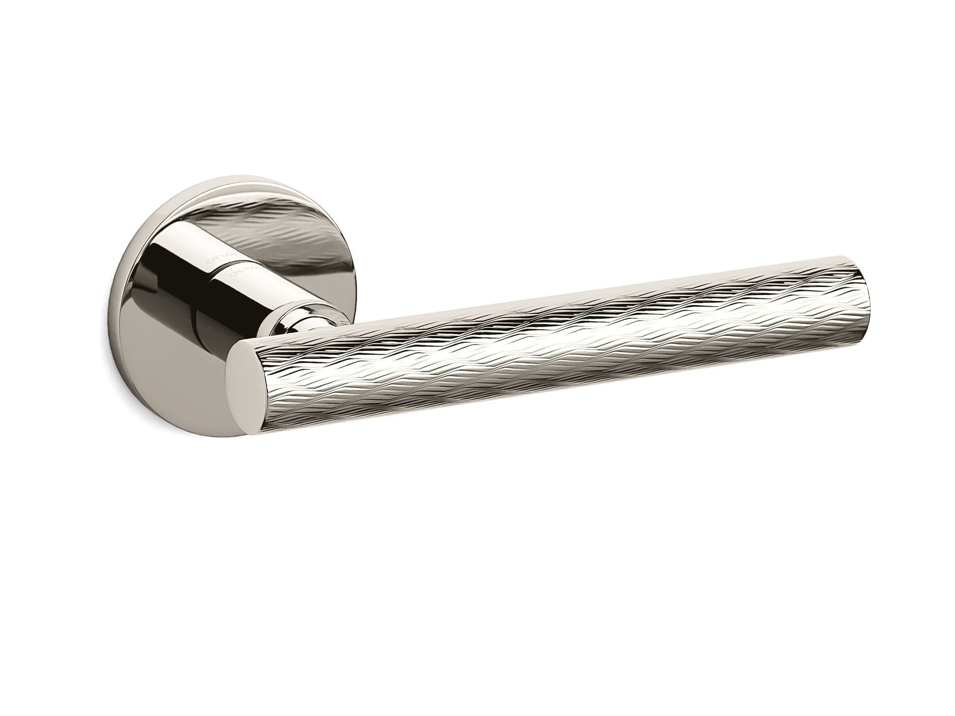 OLIVARI
ATENA PANIER
Brass door handle on rose
