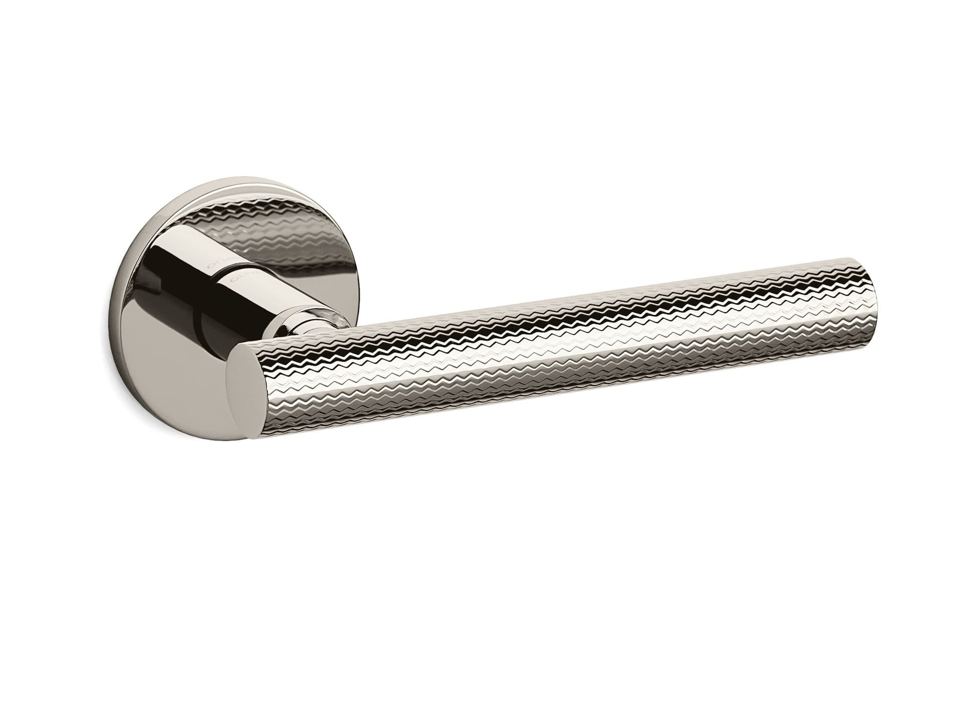 OLIVARI
ATENA RANK
Brass door handle on rose