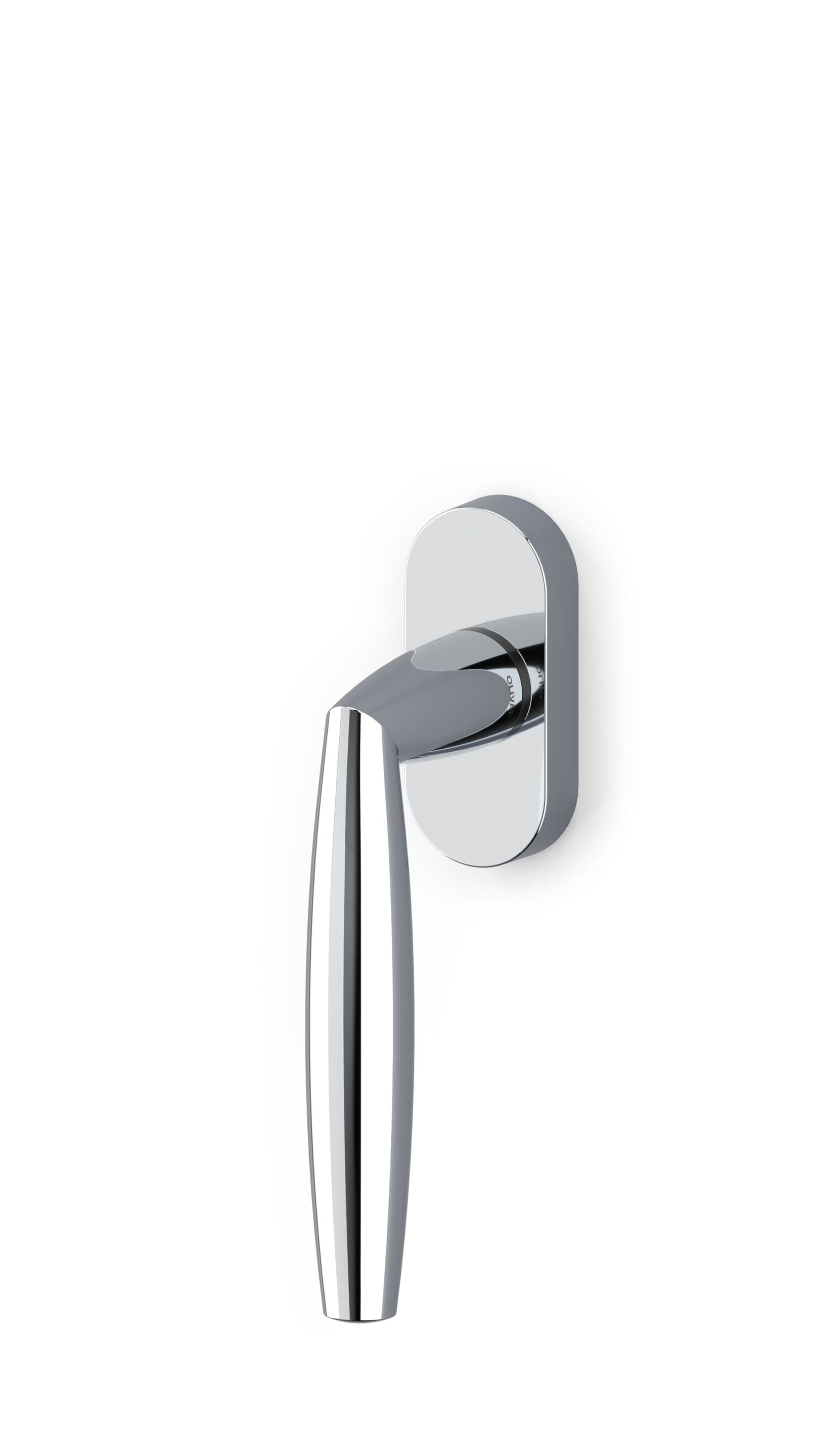 OLIVARI
AURELIA
DK brass window handle on rose