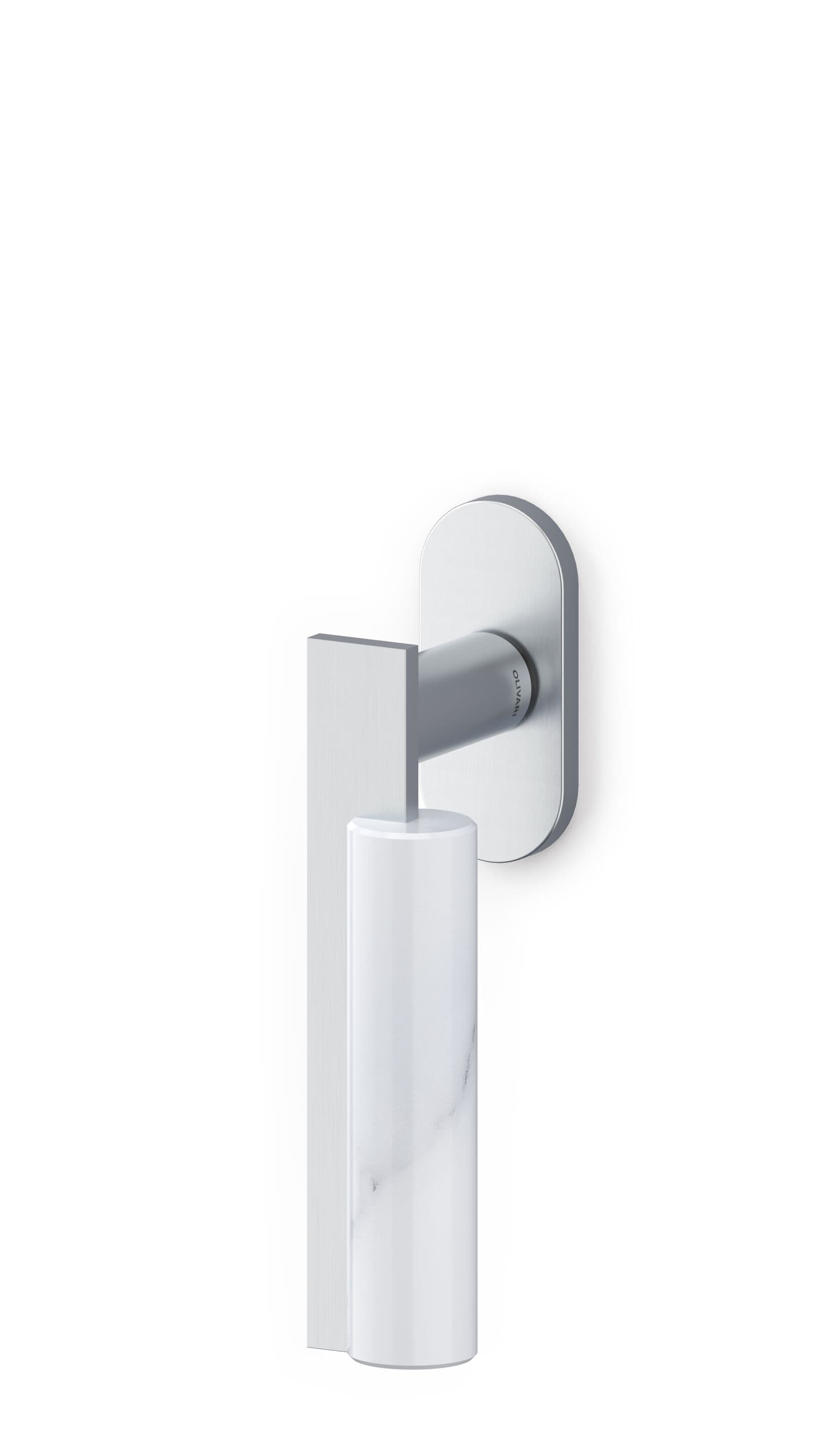 OLIVARI
BAU
DK brass window handle on rose