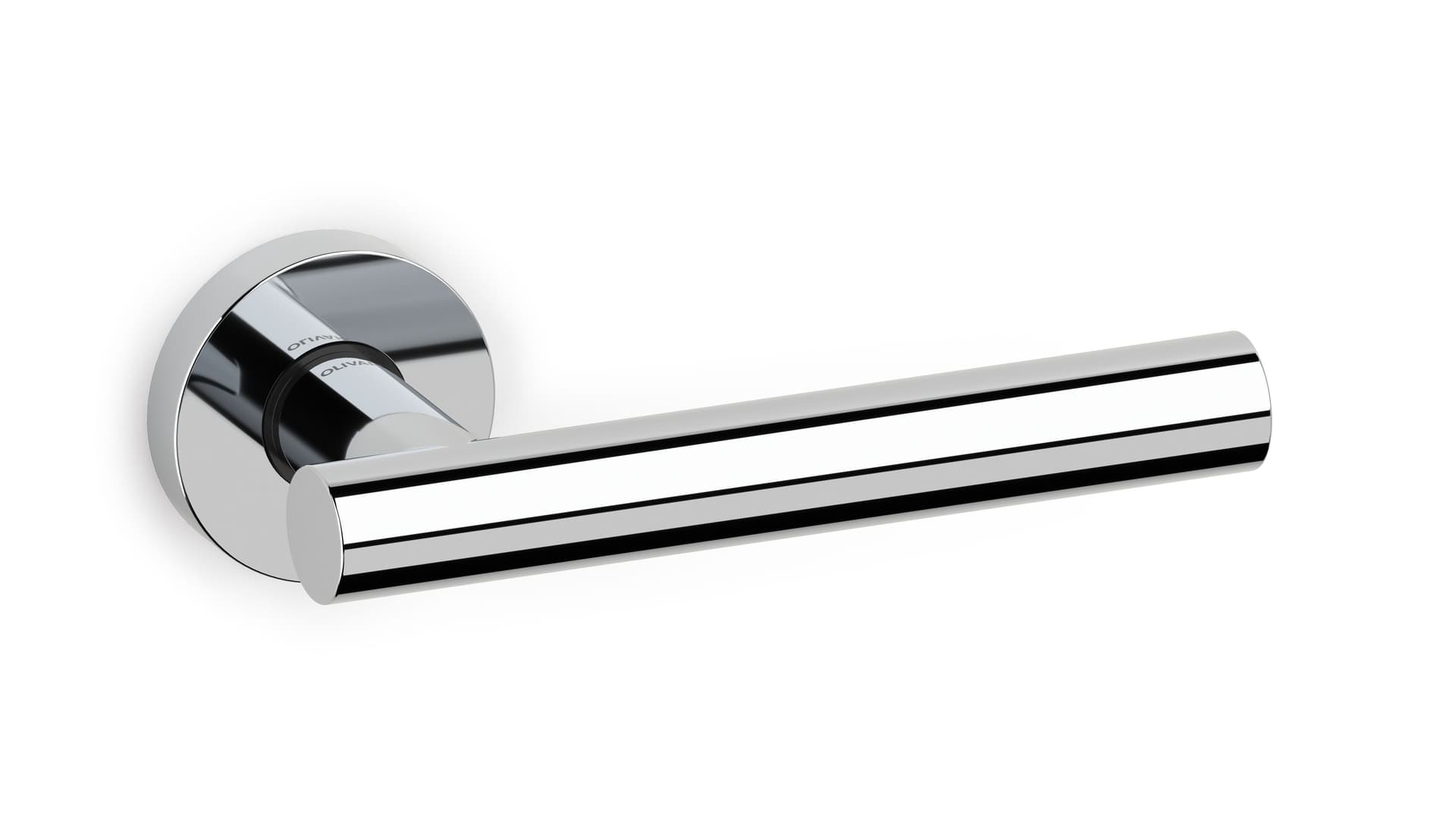 OLIVARI
BEIJING
Brass door handle on rose