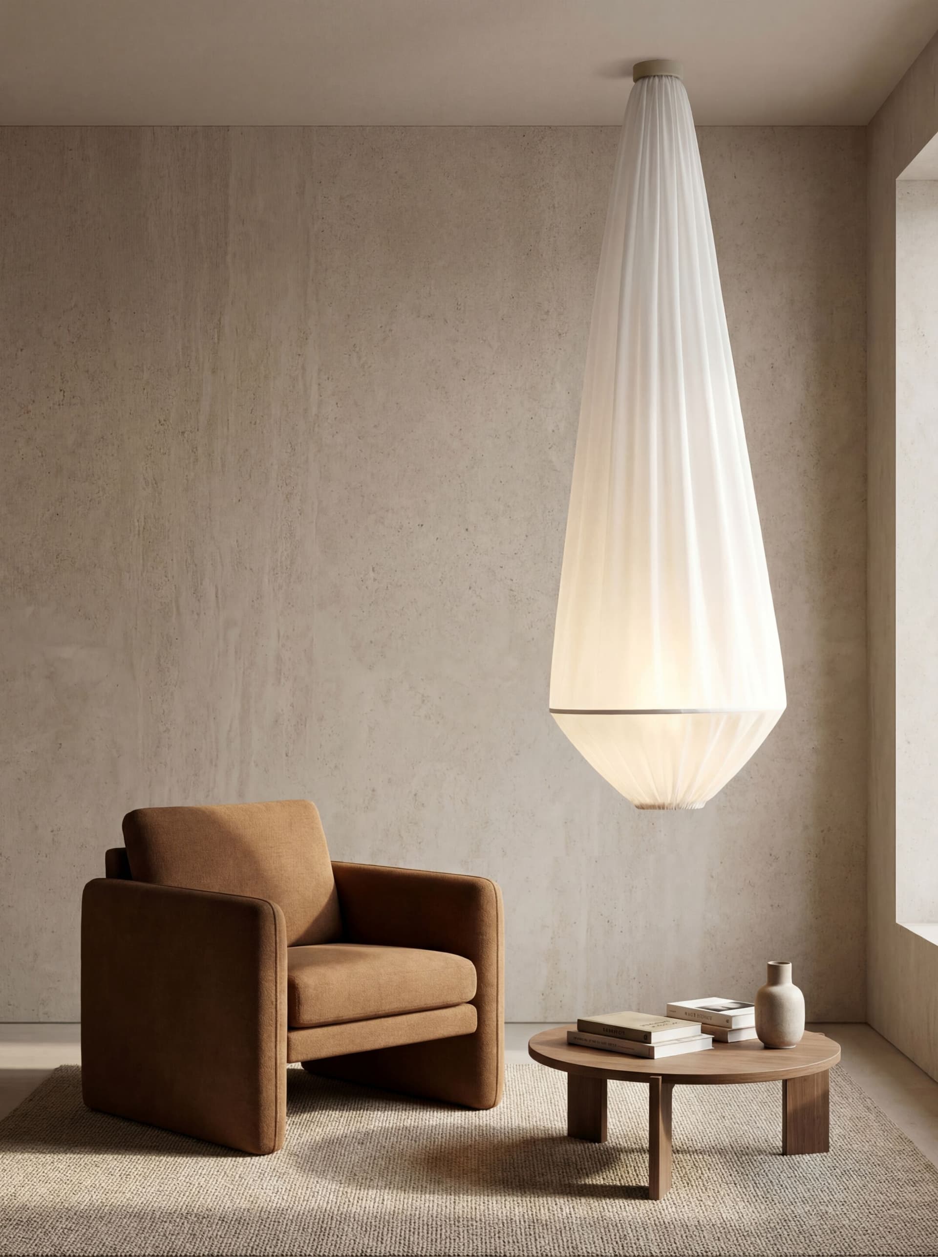 OliveLab
MUTAFORMA
Fabric pendant lamp