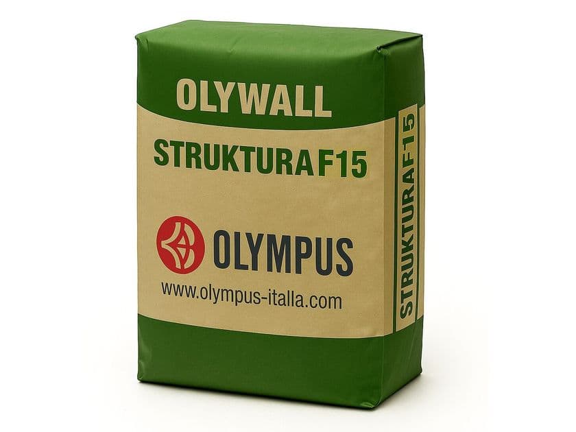 OLYMPUS
OLY WALL STRUKTURA F15 CAM
CAM-compliant fine-grain NHL-based structural plaster