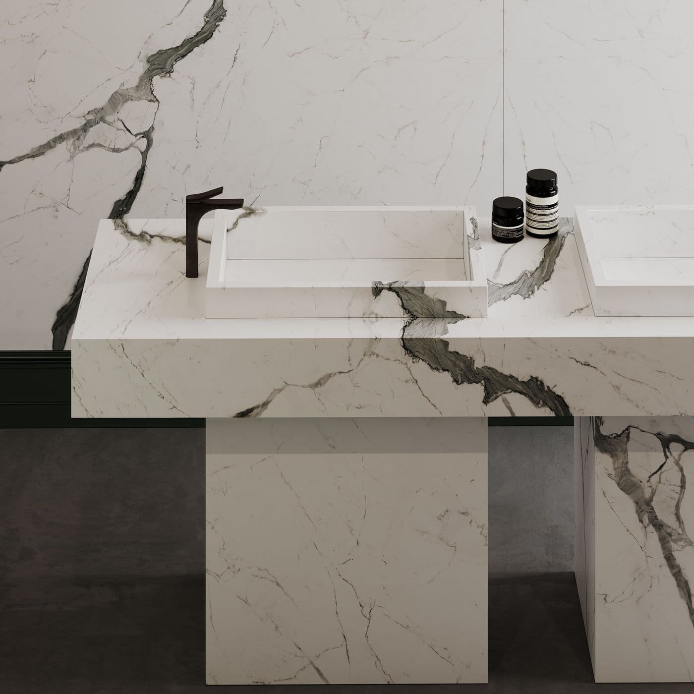 Optimum Surfaces
STATUARIO
Porcelain stoneware wall tiles with marble effect