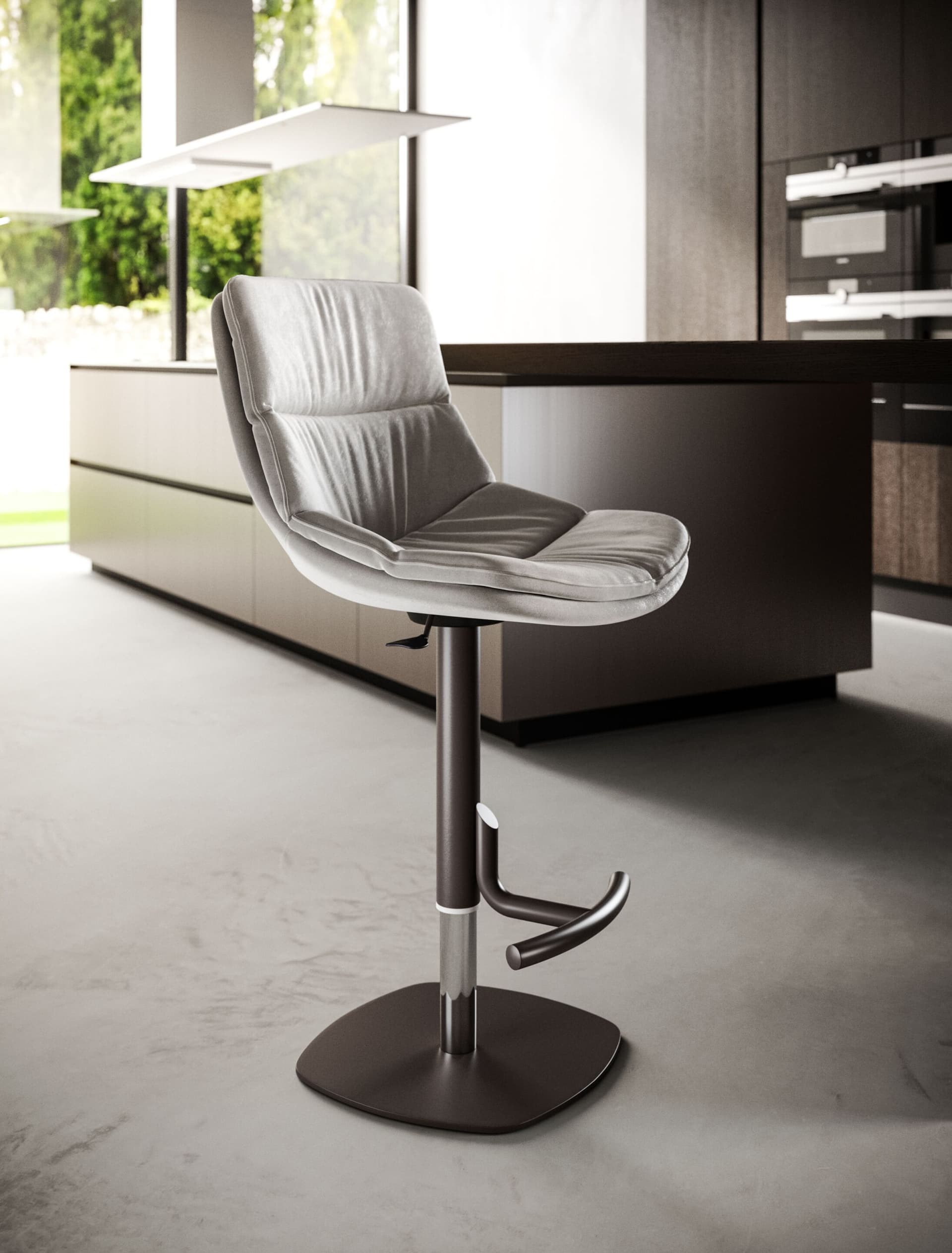 Ozzio Italia
SCOTT
High stool with footrest