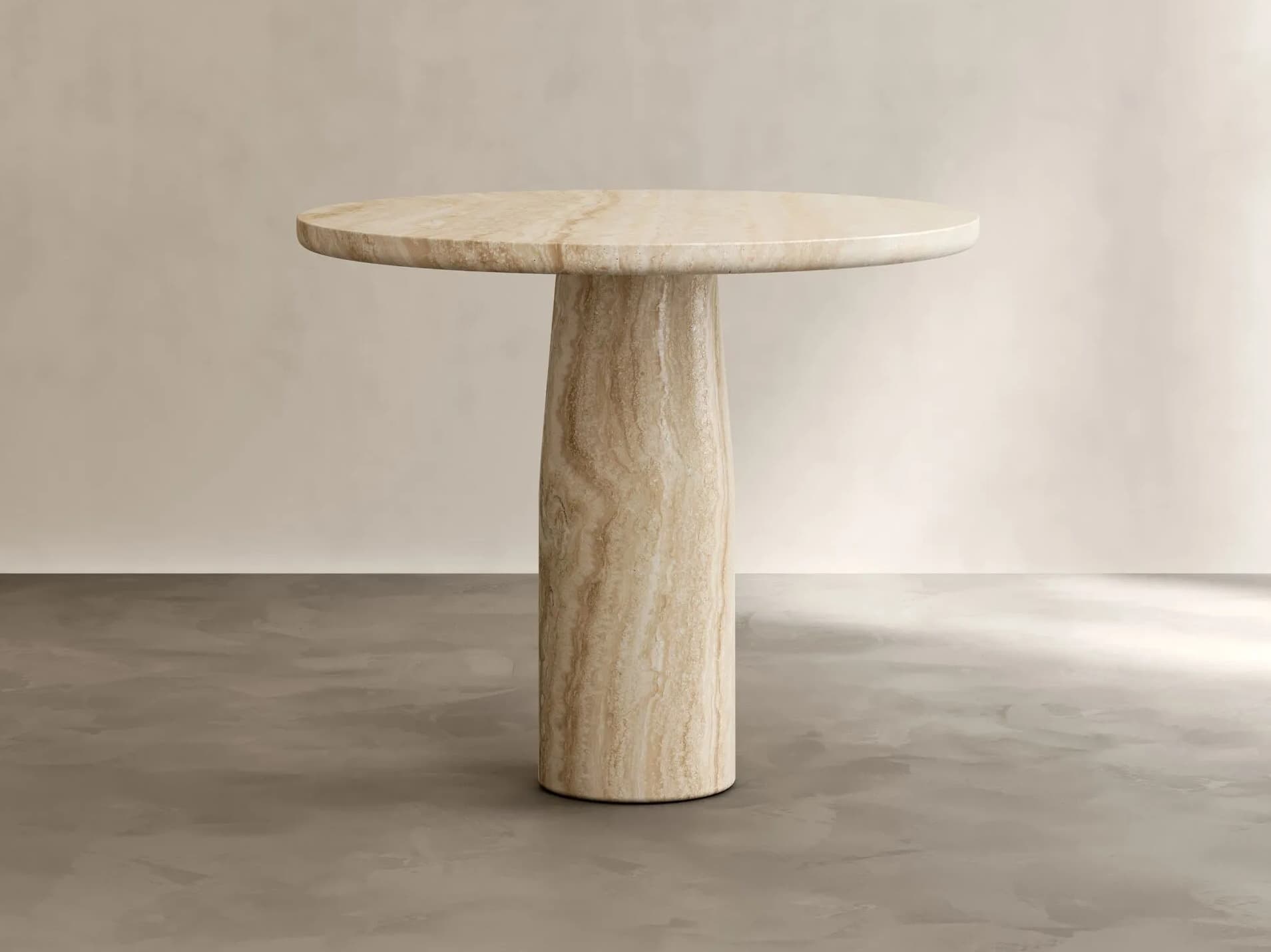 Paloma Editions
ISOLA I
Round natural stone dining table