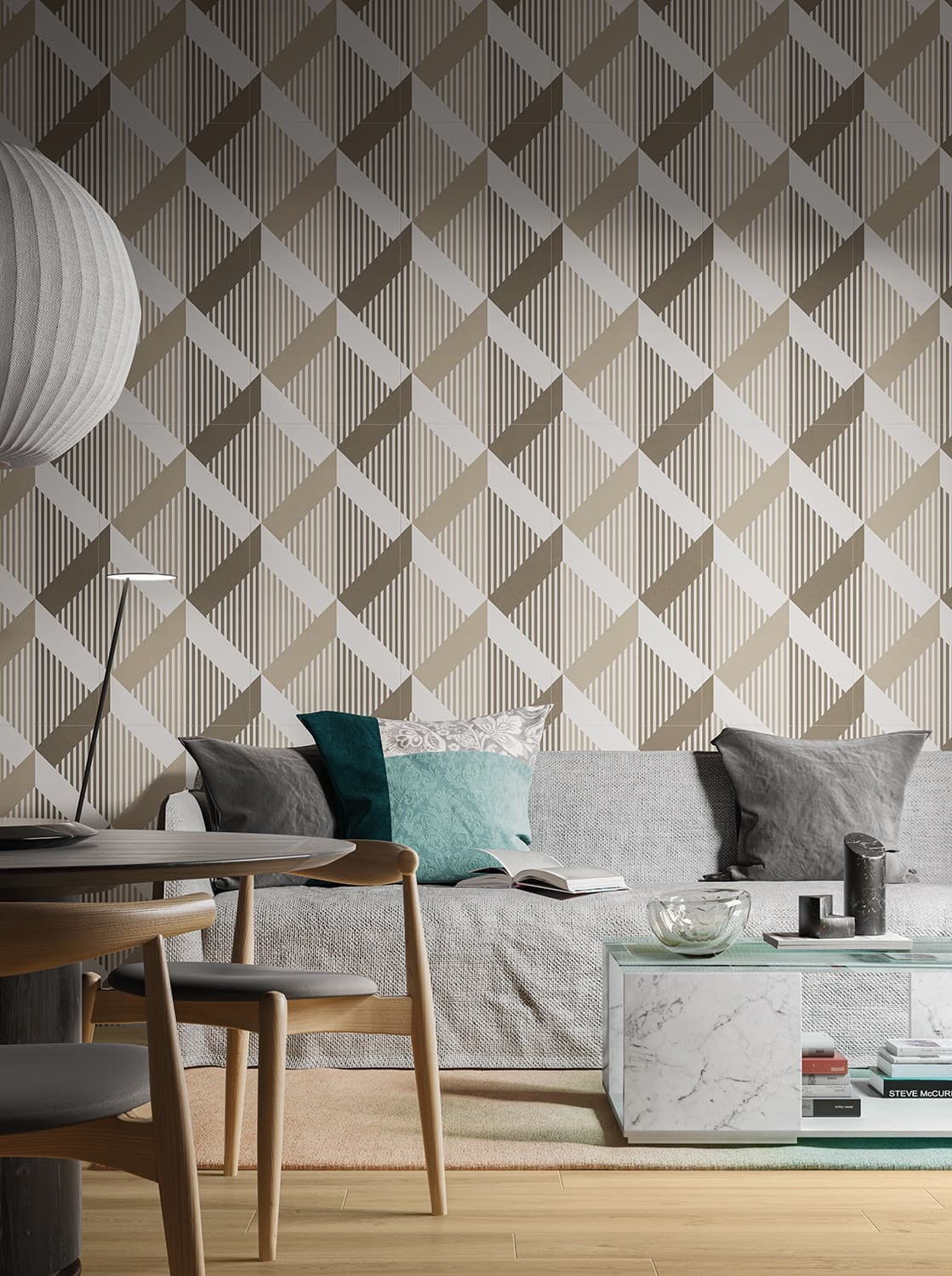 Panaria Ceramica
TARTAN BEIGE
Indoor porcelain stoneware wall tiles