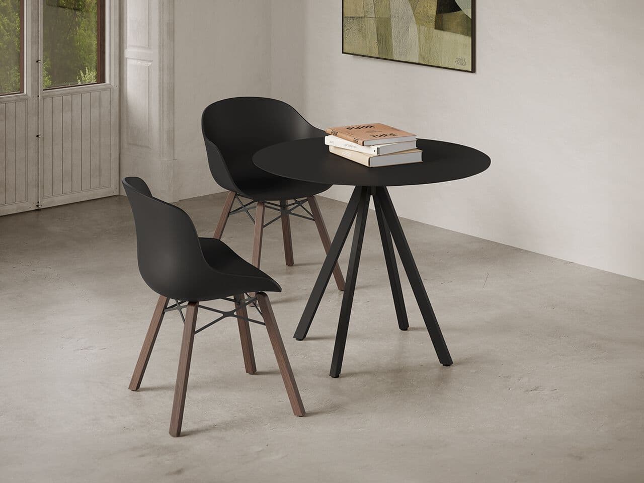 Papatya
TOWER 201
Round table with central base