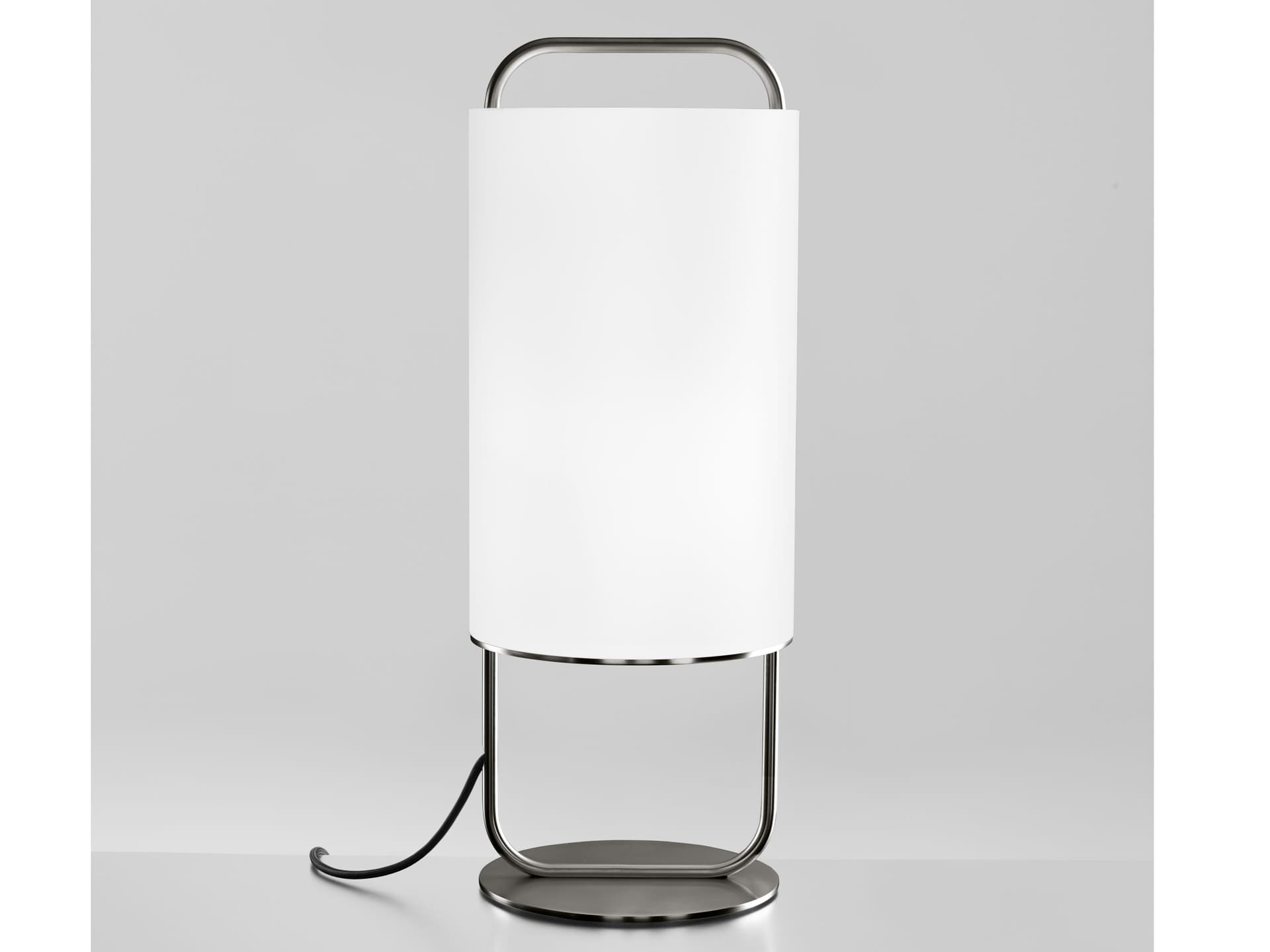 PARACHILNA
ALISTAIR
Glass and steel table lamp with dimmer
