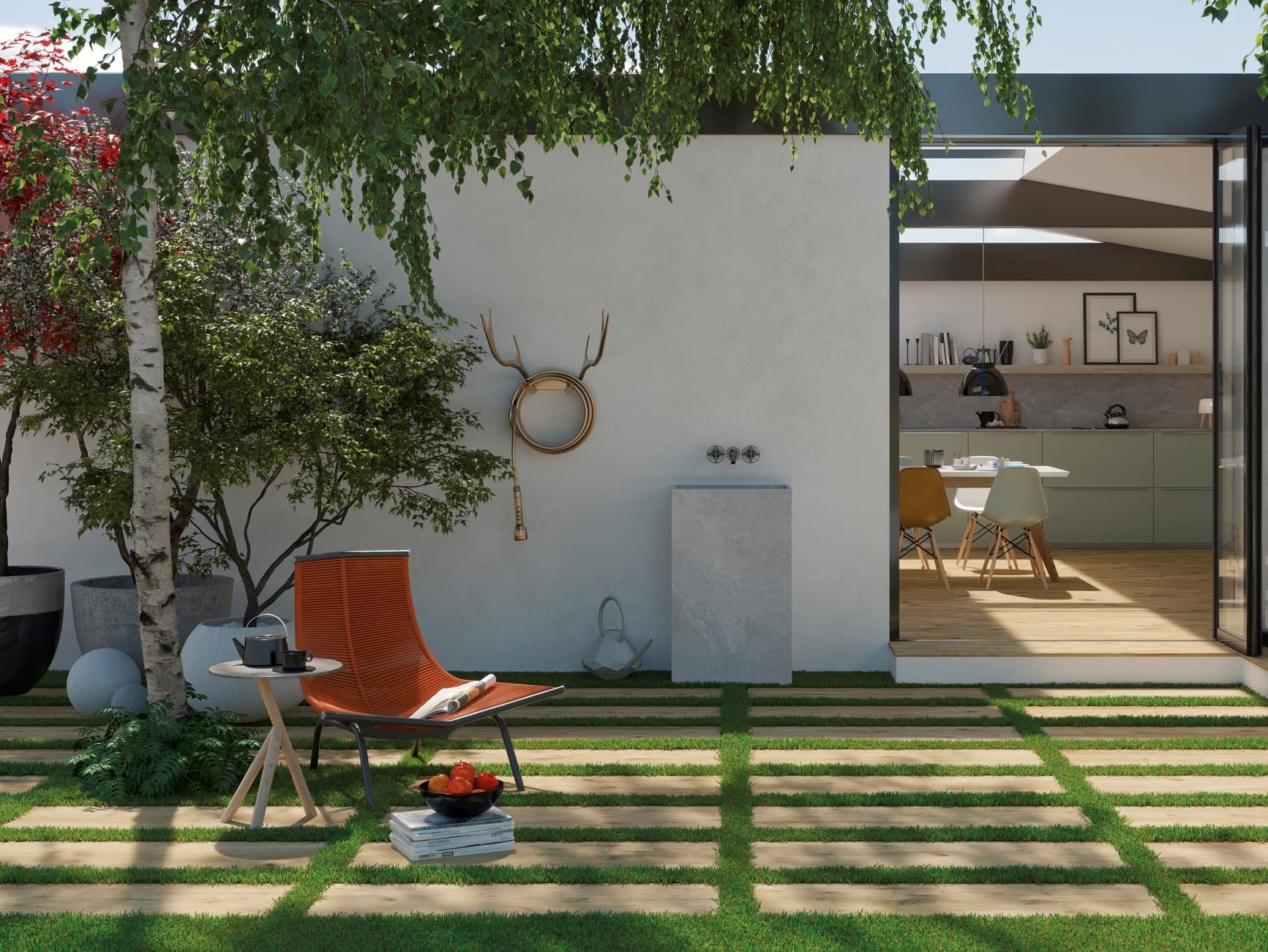 Pastorelli
ARKÈ
Full-body porcelain stoneware outdoor floor tiles with wood effect