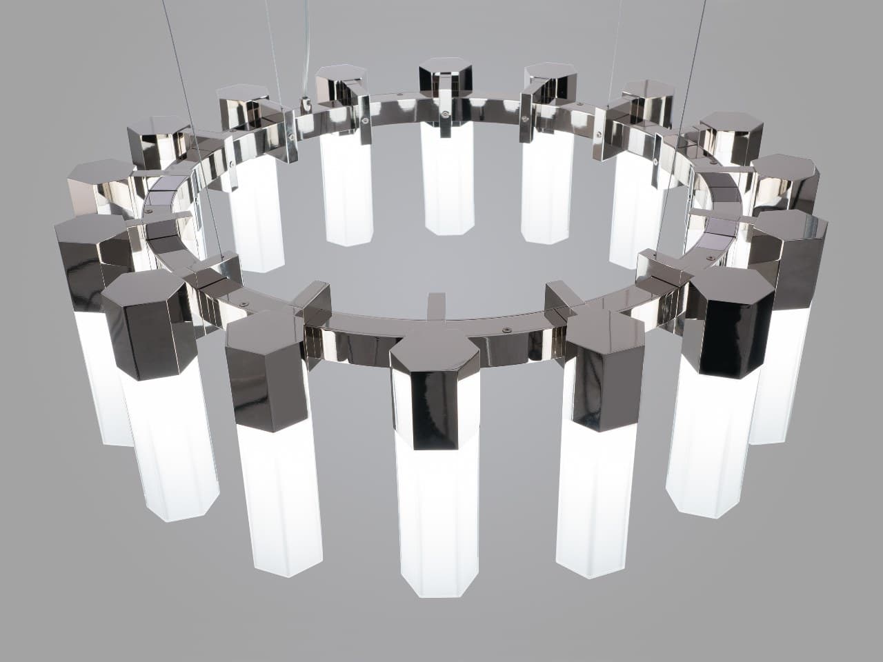 Patrizia Garganti
CHAOS 05
LED blown glass pendant lamp
