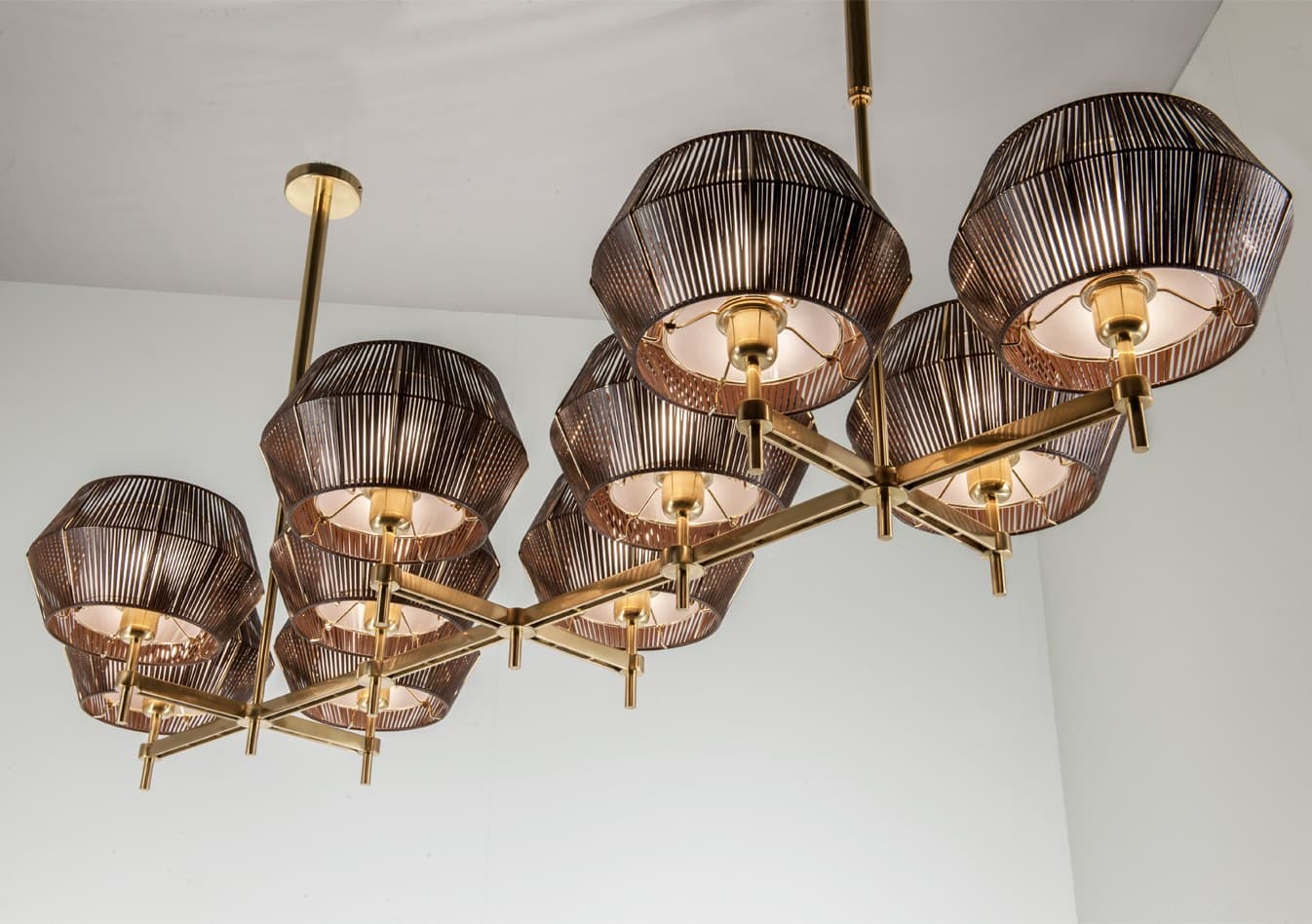 Patrizia Garganti
NOVECENTO N01O1
Metal and eco-leather pendant lamp